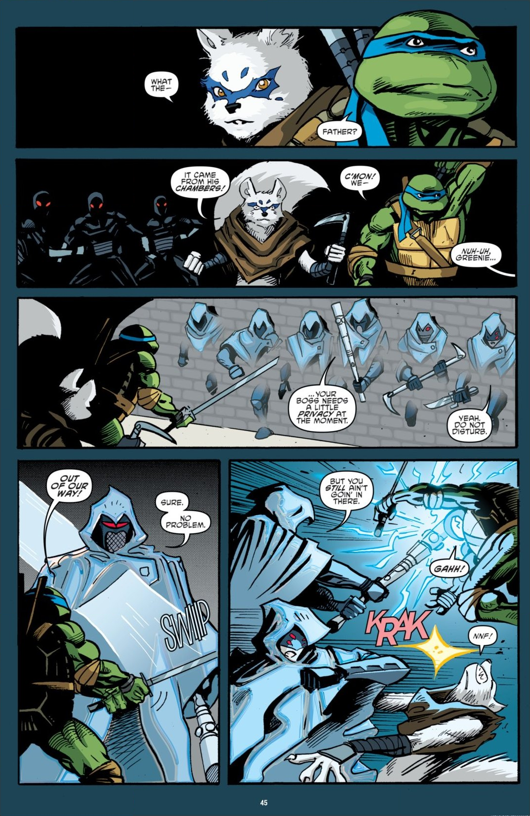 Read online Teenage Mutant Ninja Turtles: The IDW Collection comic -  Issue # TPB 7 (Part 1) - 45