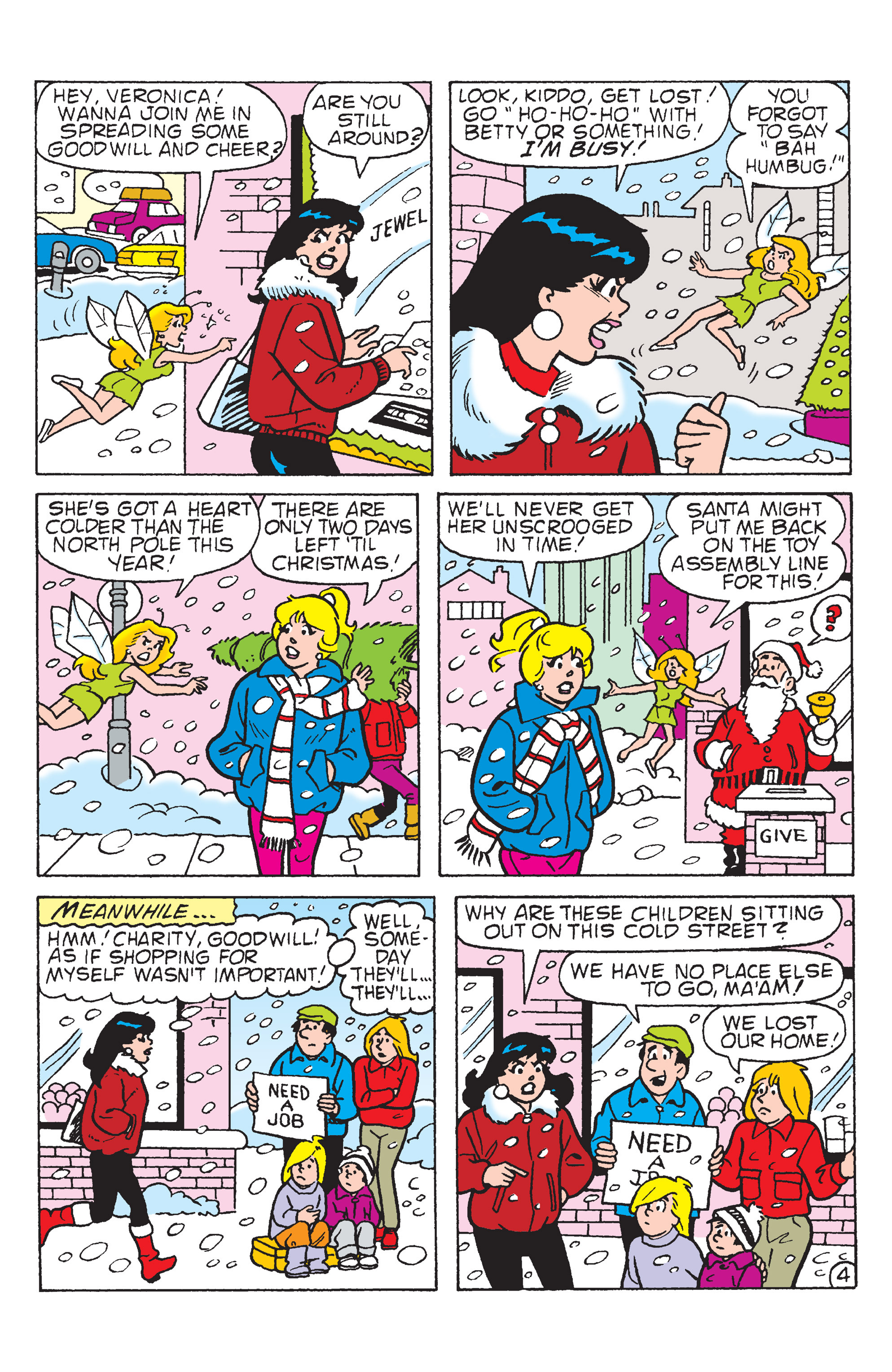 Read online Betty and Veronica: Under the Mistletoe comic -  Issue # TPB - 42