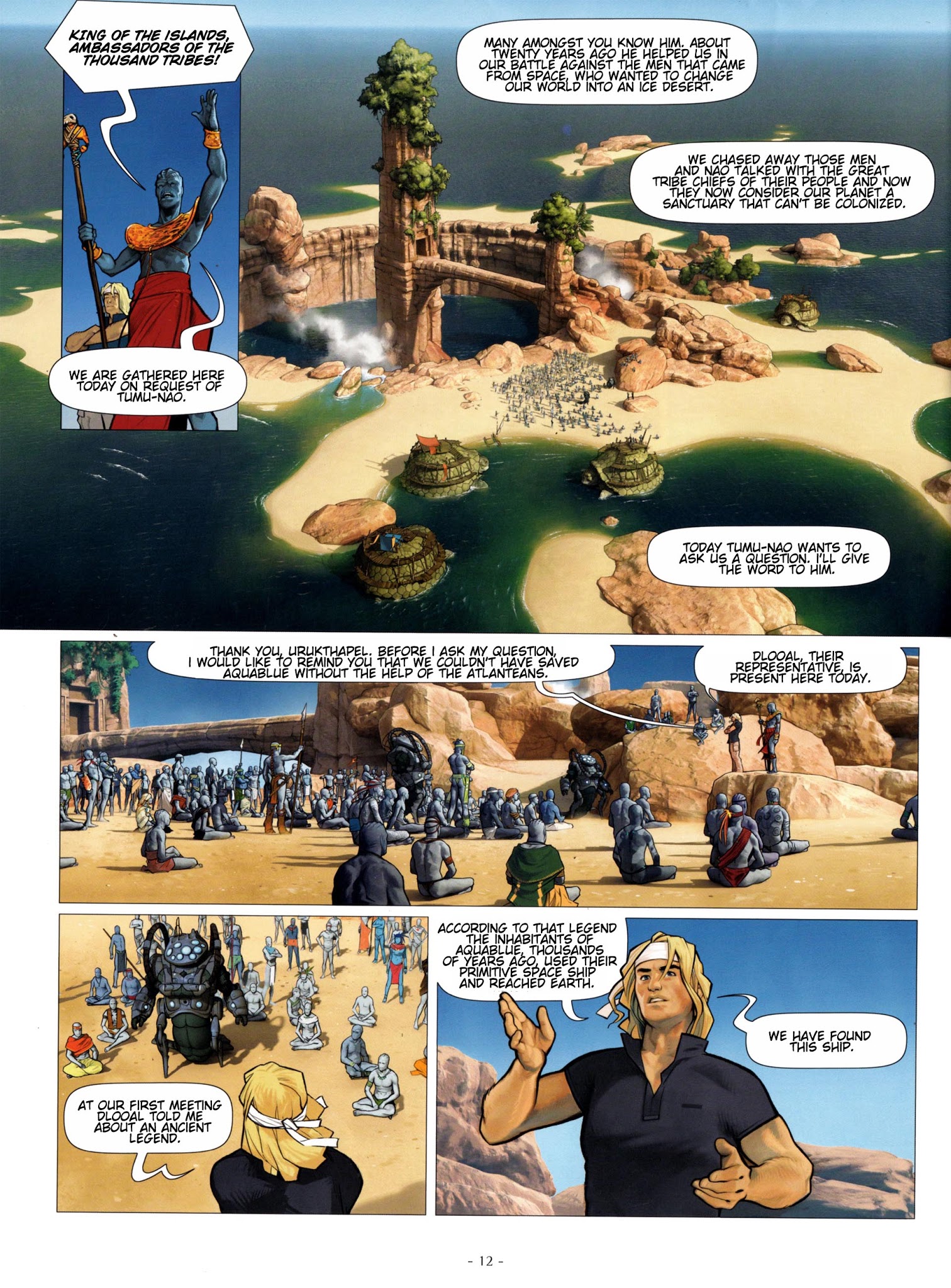 Read online Aquablue comic -  Issue #12 - 13