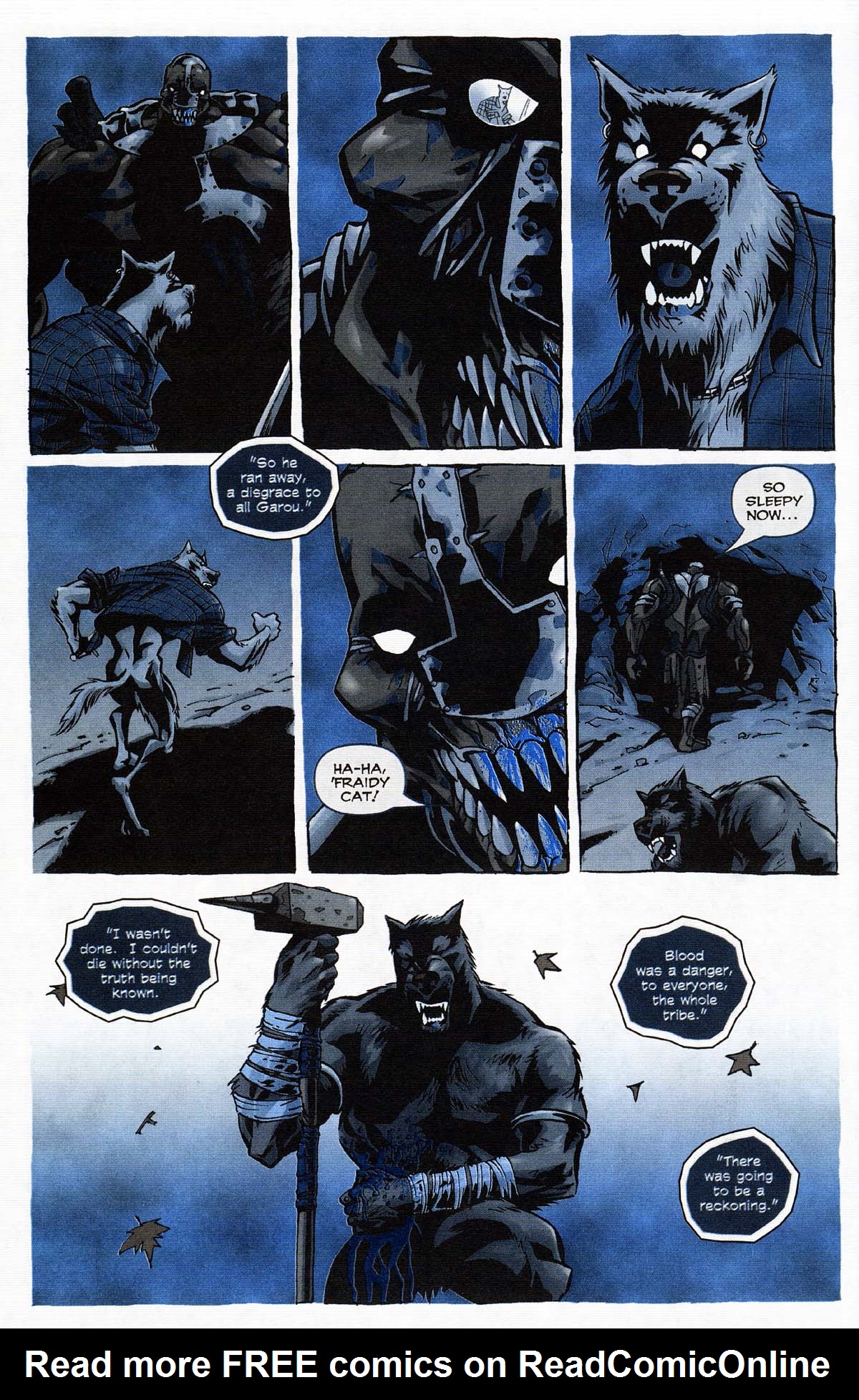 Read online Werewolf the Apocalypse comic -  Issue # Get of Fenris - 40