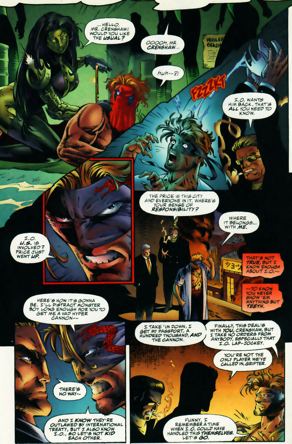 Read online Grifter (1995) comic -  Issue #6 - 8