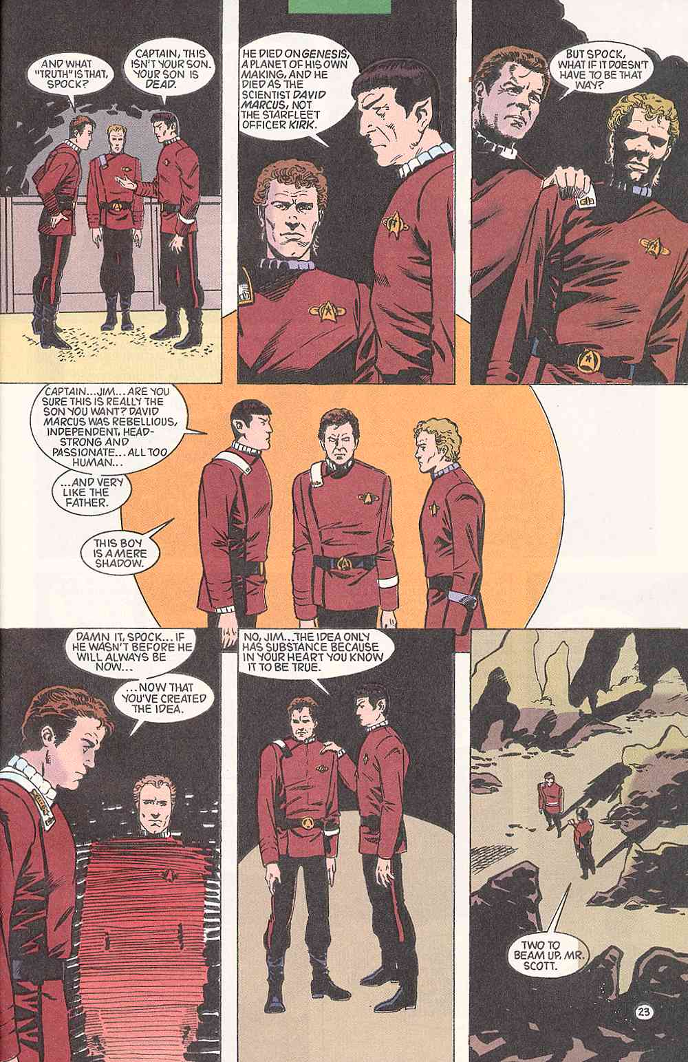 Read online Star Trek (1989) comic -  Issue #34 - 24