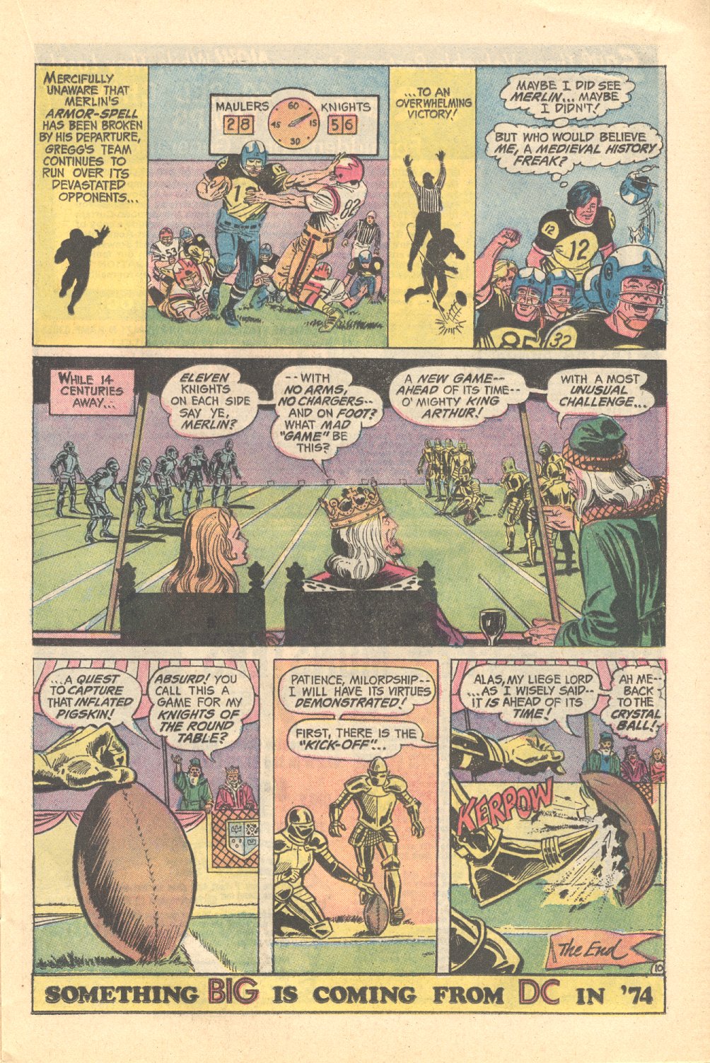 Read online Strange Sports Stories (1973) comic -  Issue #3 - 11