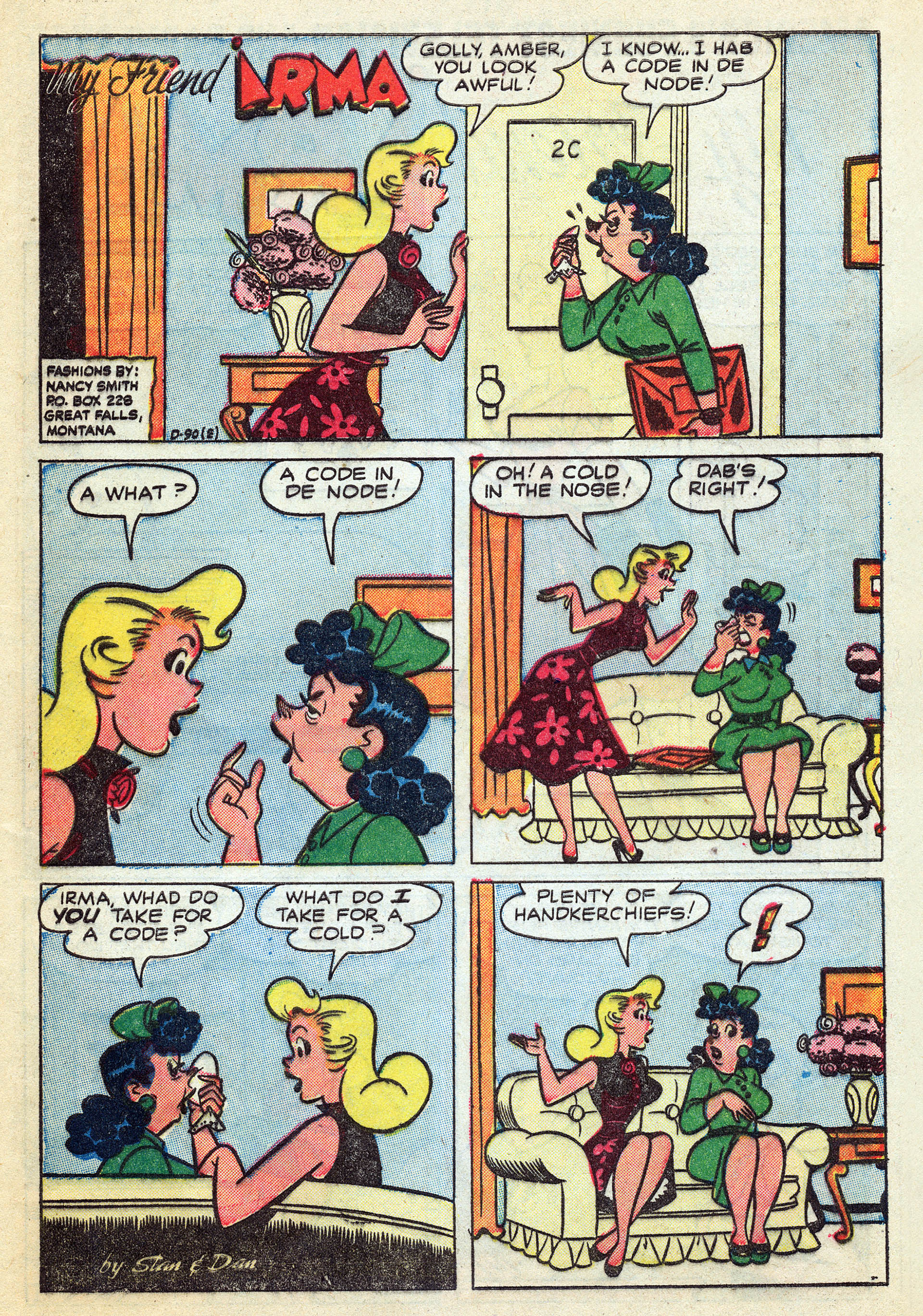Read online My Friend Irma comic -  Issue #37 - 29