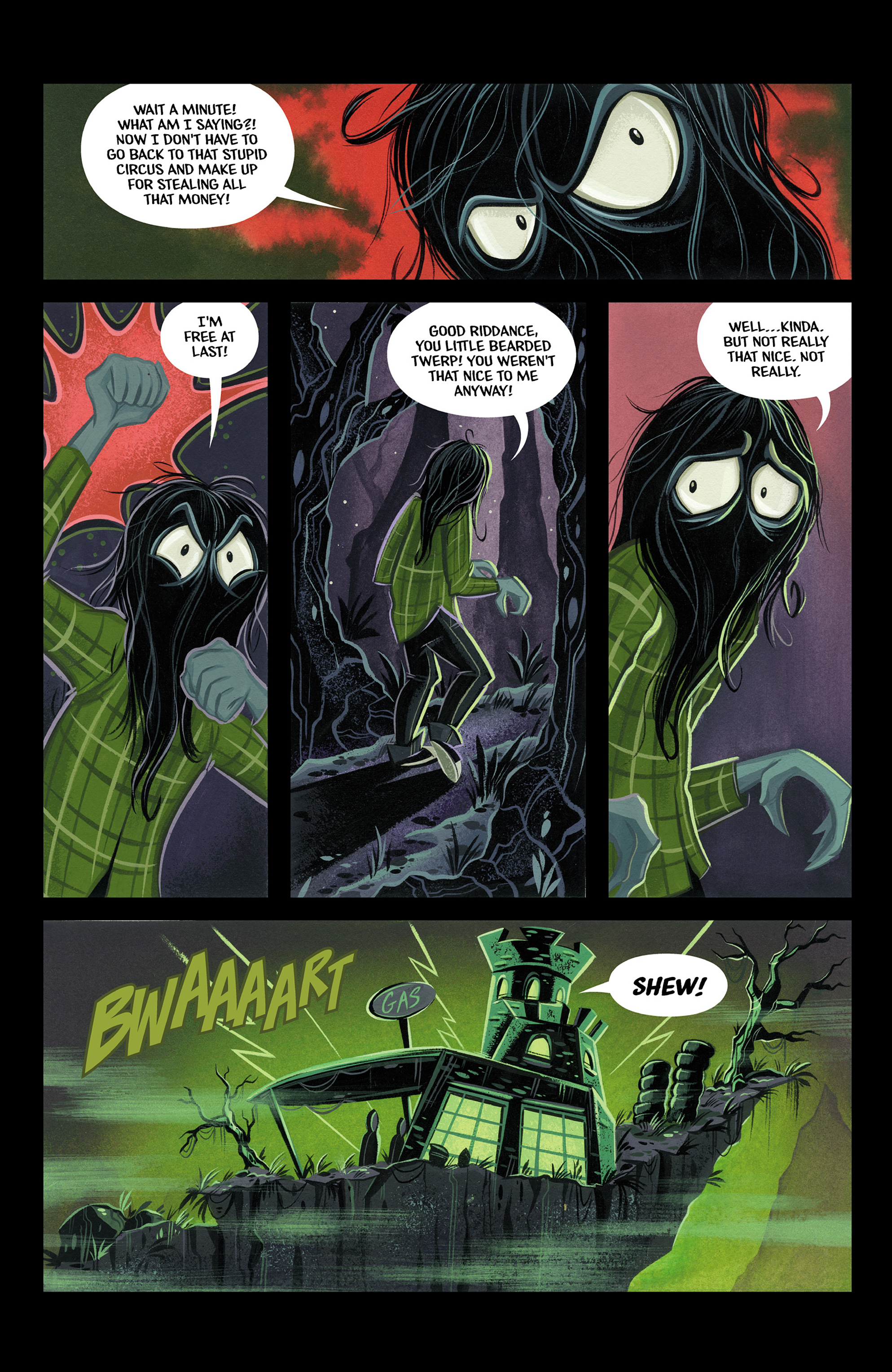 Read online Chimichanga: Sorrow of the World's Worst Face comic -  Issue #3 - 10