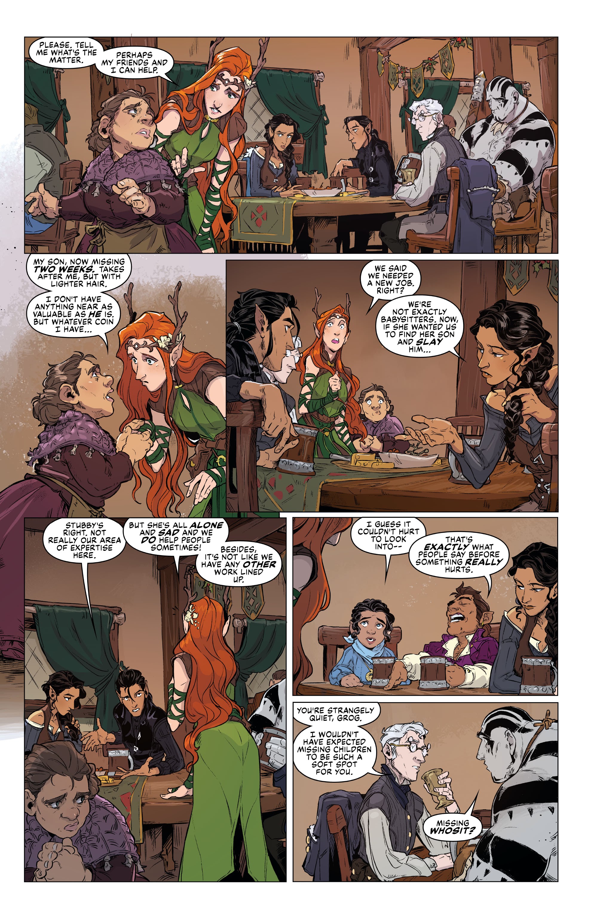 Read online Critical Role: Vox Machina Origins III comic -  Issue #1 - 9