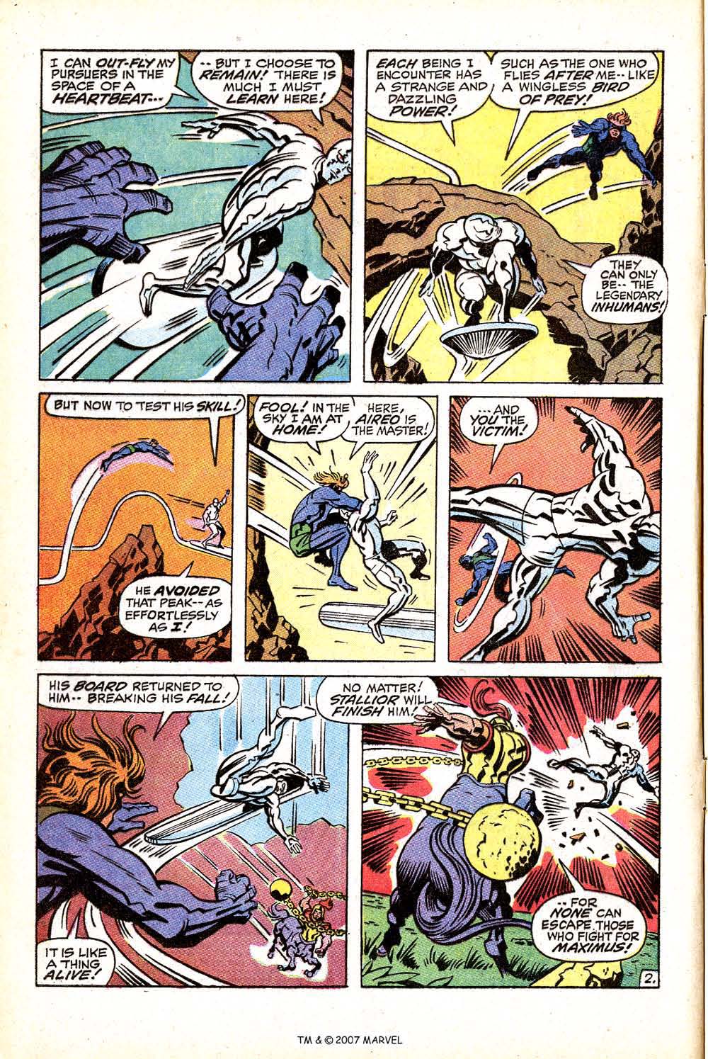 Read online Silver Surfer (1968) comic -  Issue #18 - 4