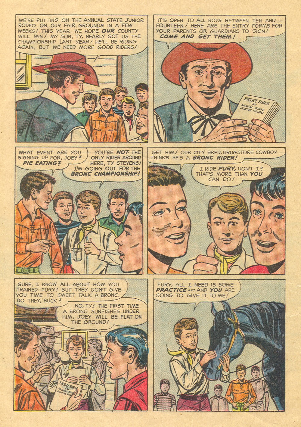 Read online Four Color Comics comic -  Issue #885 - 4