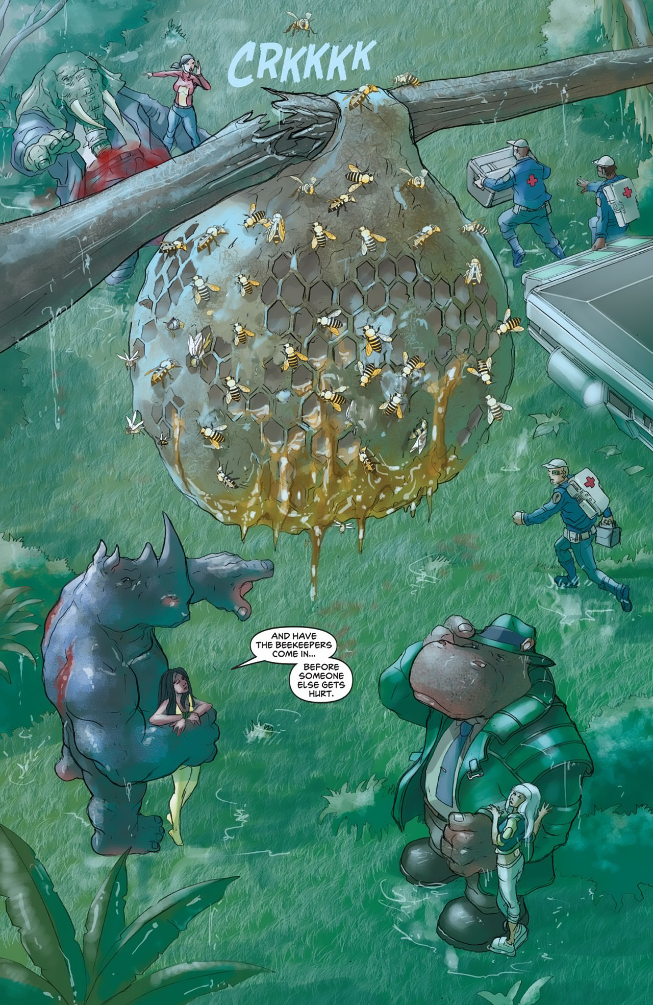 Read online Elephantmen comic -  Issue #39 - 38