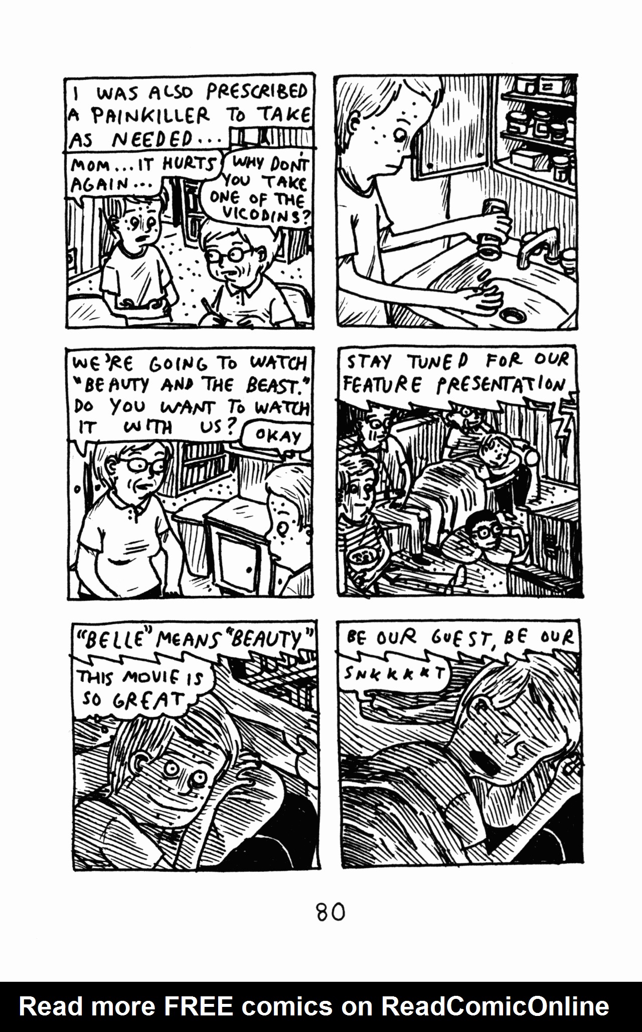 Read online Funny Misshapen Body: A Memoir comic -  Issue # TPB (Part 1) - 86