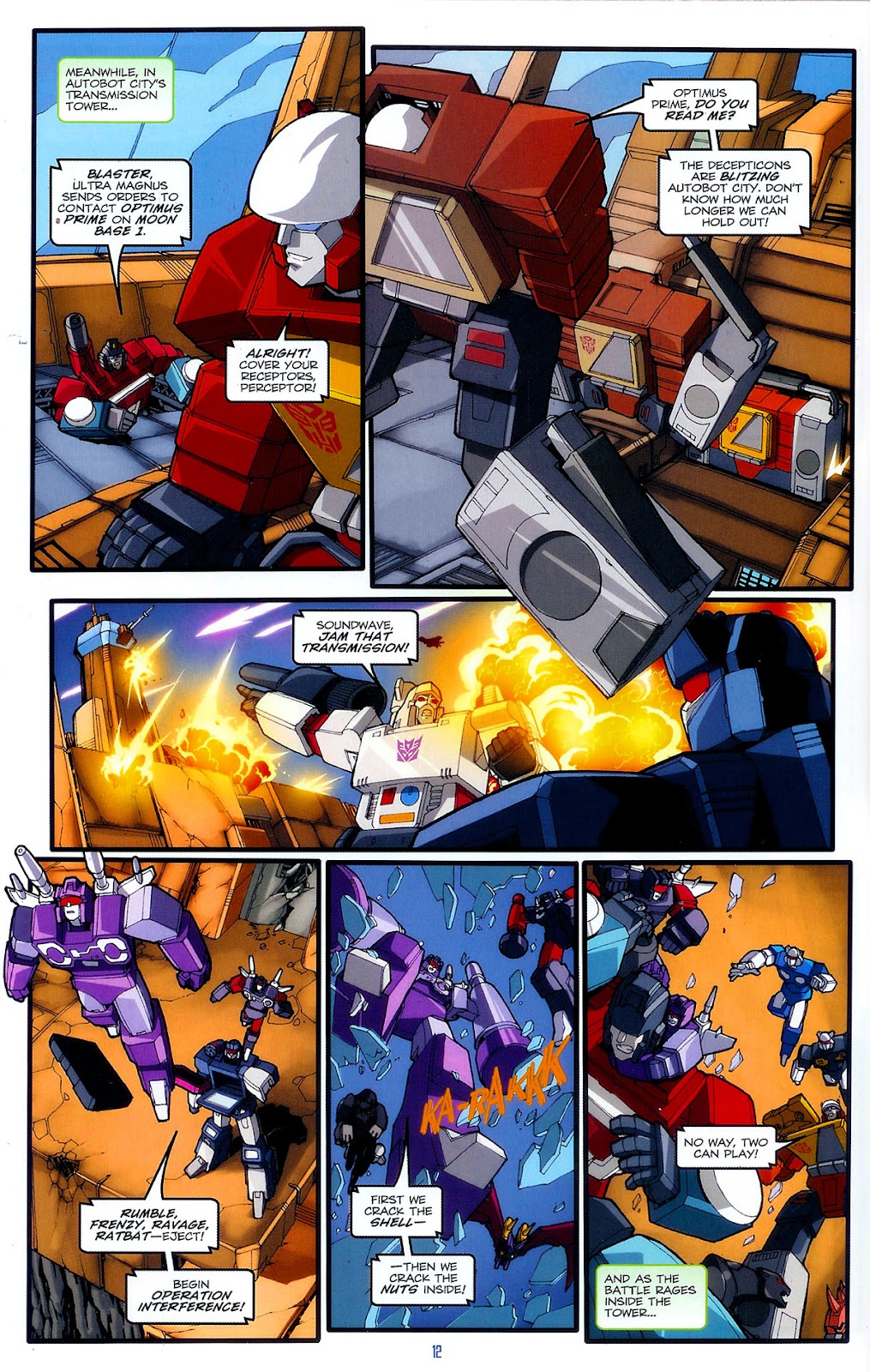 The Transformers: The Animated Movie issue 1 - Page 13