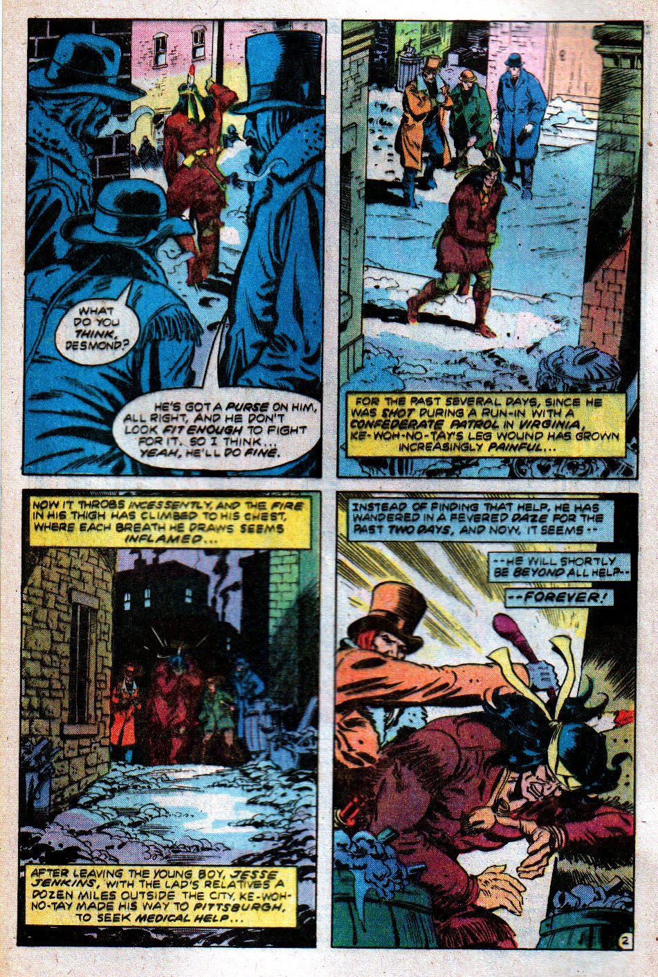 Read online Weird Western Tales (1972) comic -  Issue #66 - 3