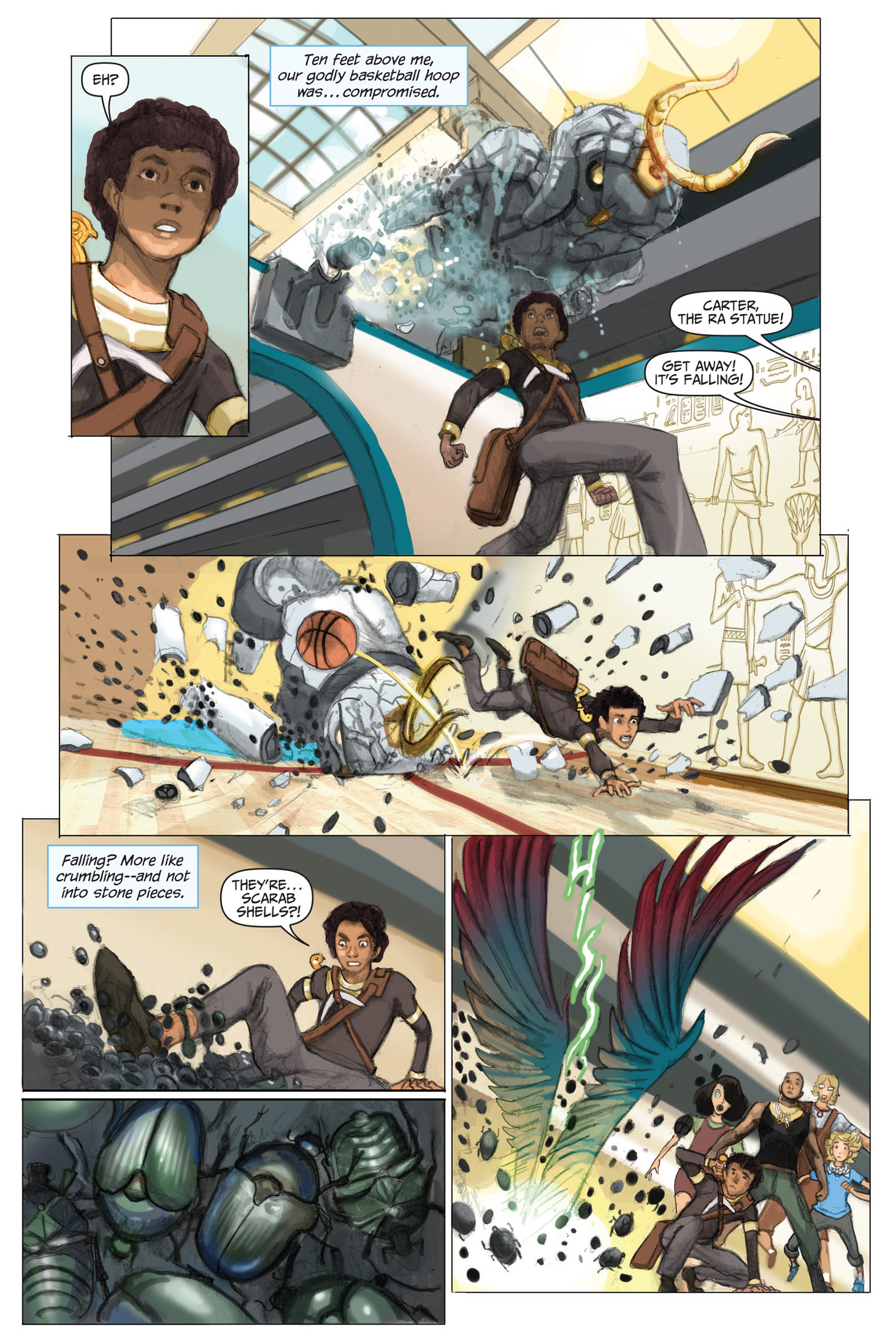 Read online The Kane Chronicles comic -  Issue # TPB 2 - 33