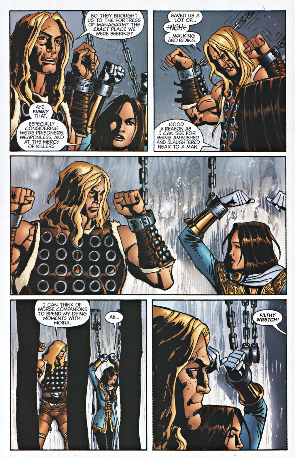 Read online R.A. Salvatore's DemonWars: Trial By Fire comic -  Issue #4 - 11