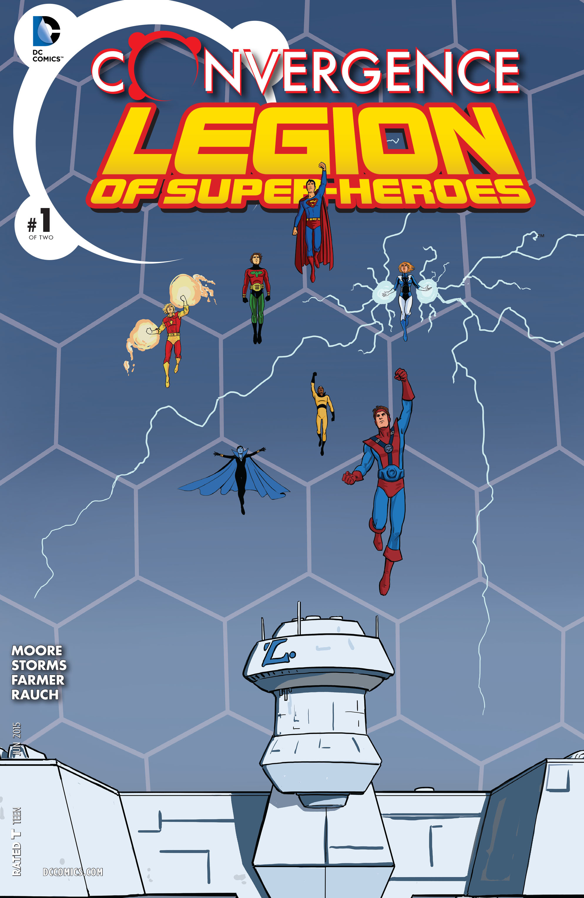 Read online Convergence Superboy and the Legion of Super-Heroes comic -  Issue #1 - 1