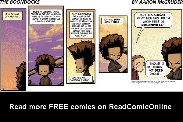 Read online The Boondocks Collection comic -  Issue # Year 2000 - 2