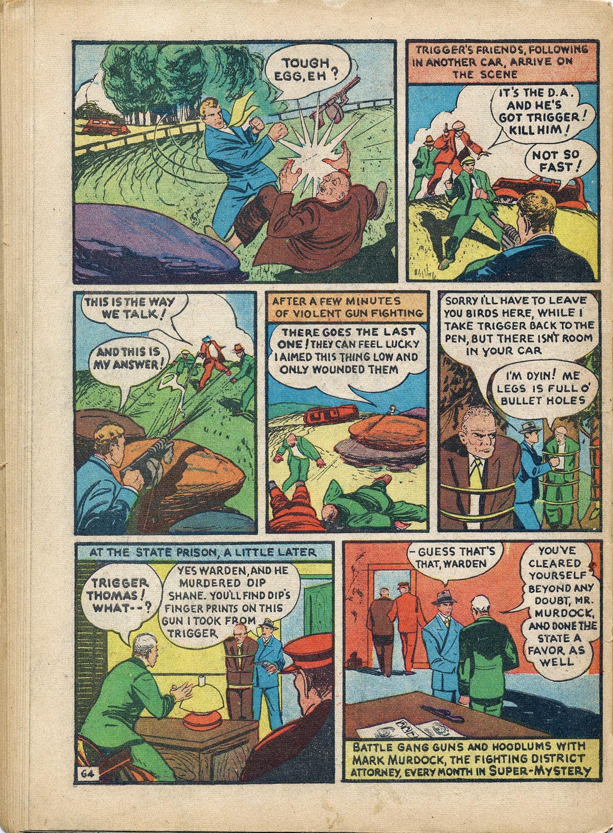 Read online Super-Mystery Comics comic -  Issue #2 - 67