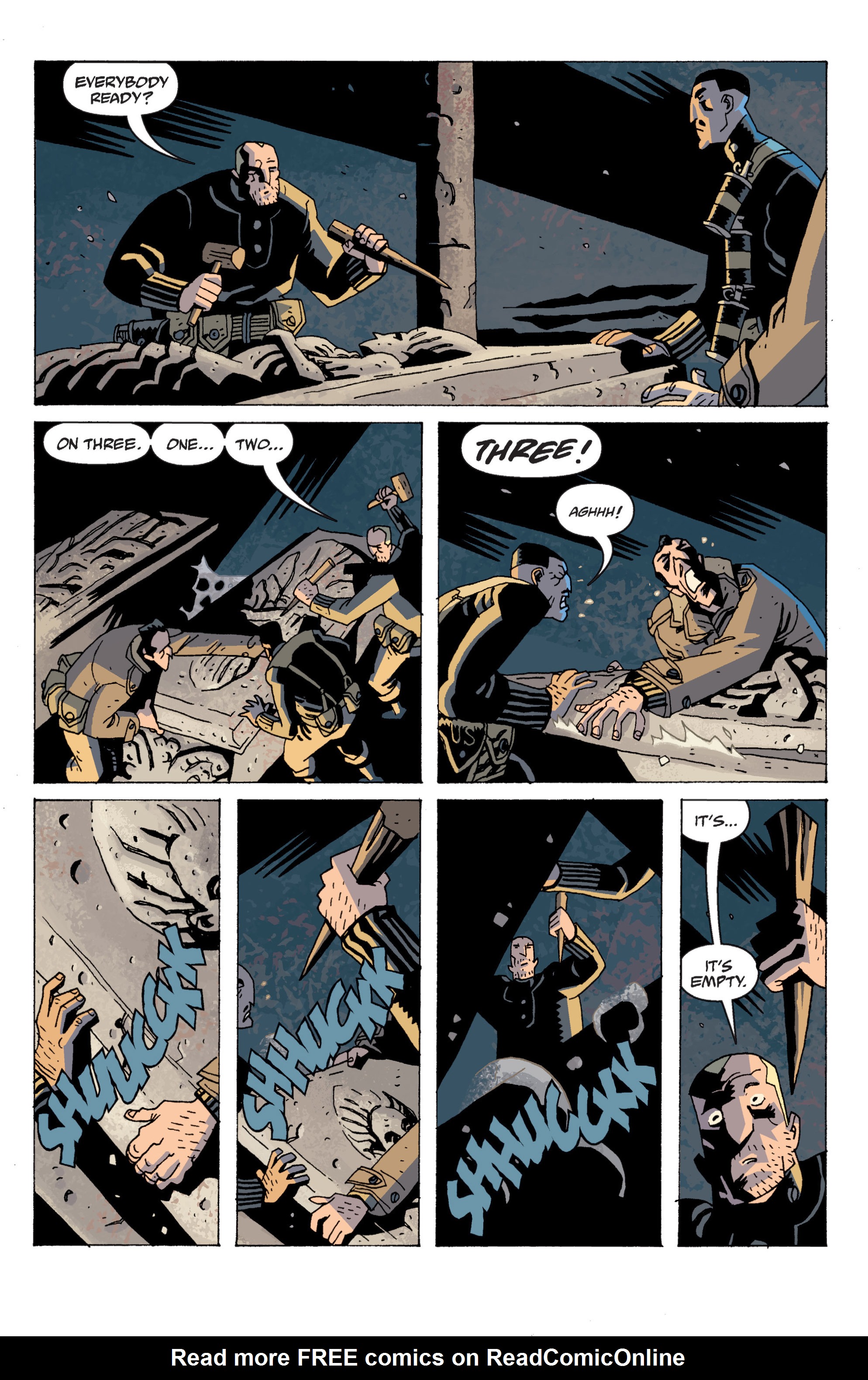 Read online B.P.R.D. (2003) comic -  Issue # TPB 13 - 61