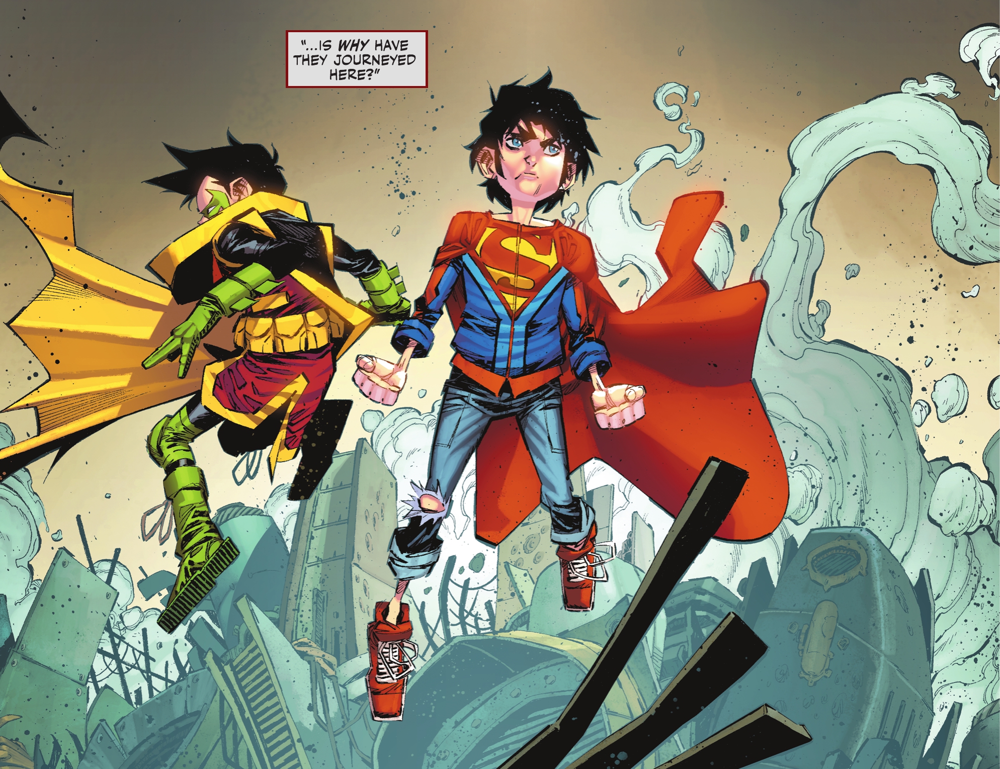 Read online Challenge of the Super Sons comic -  Issue #5 - 5