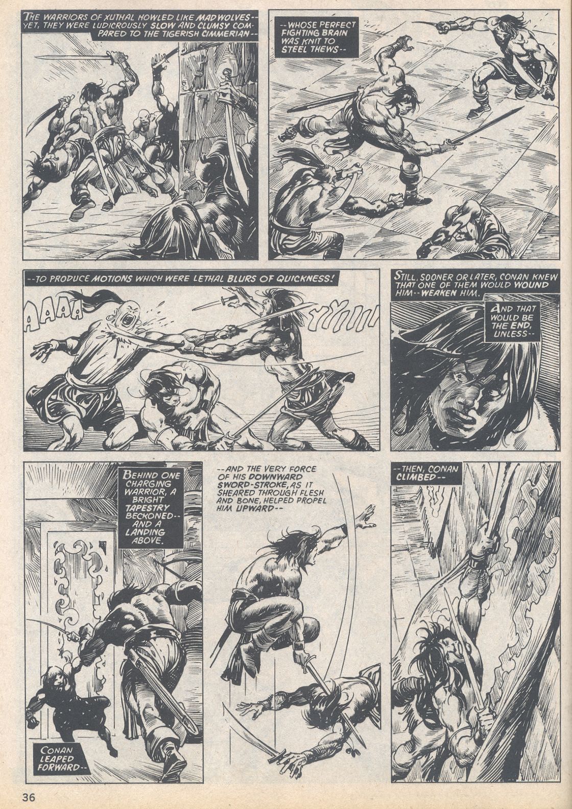 The Savage Sword Of Conan issue 20 - Page 36