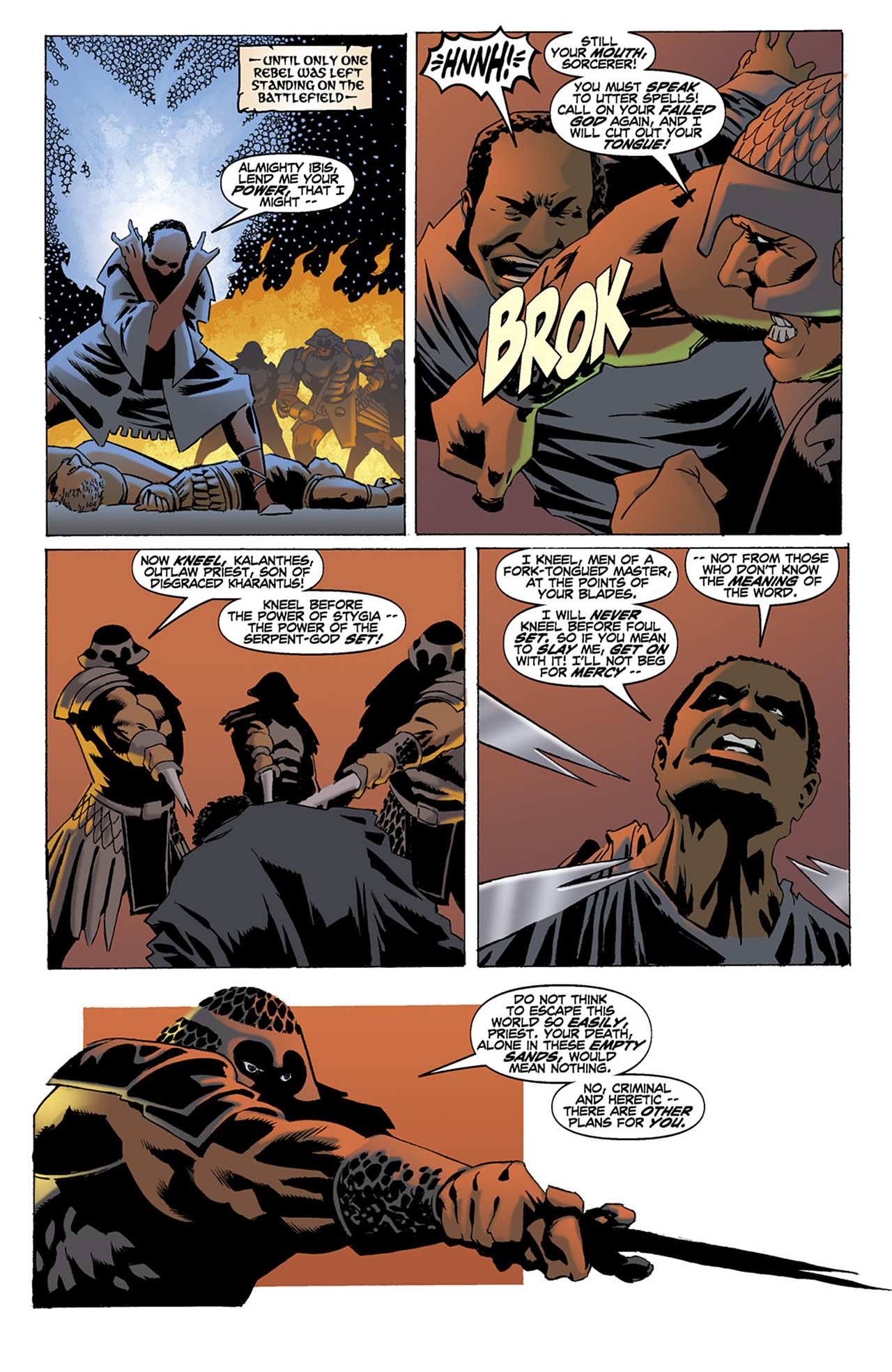 Read online Conan: The Book of Thoth comic -  Issue #4 - 6