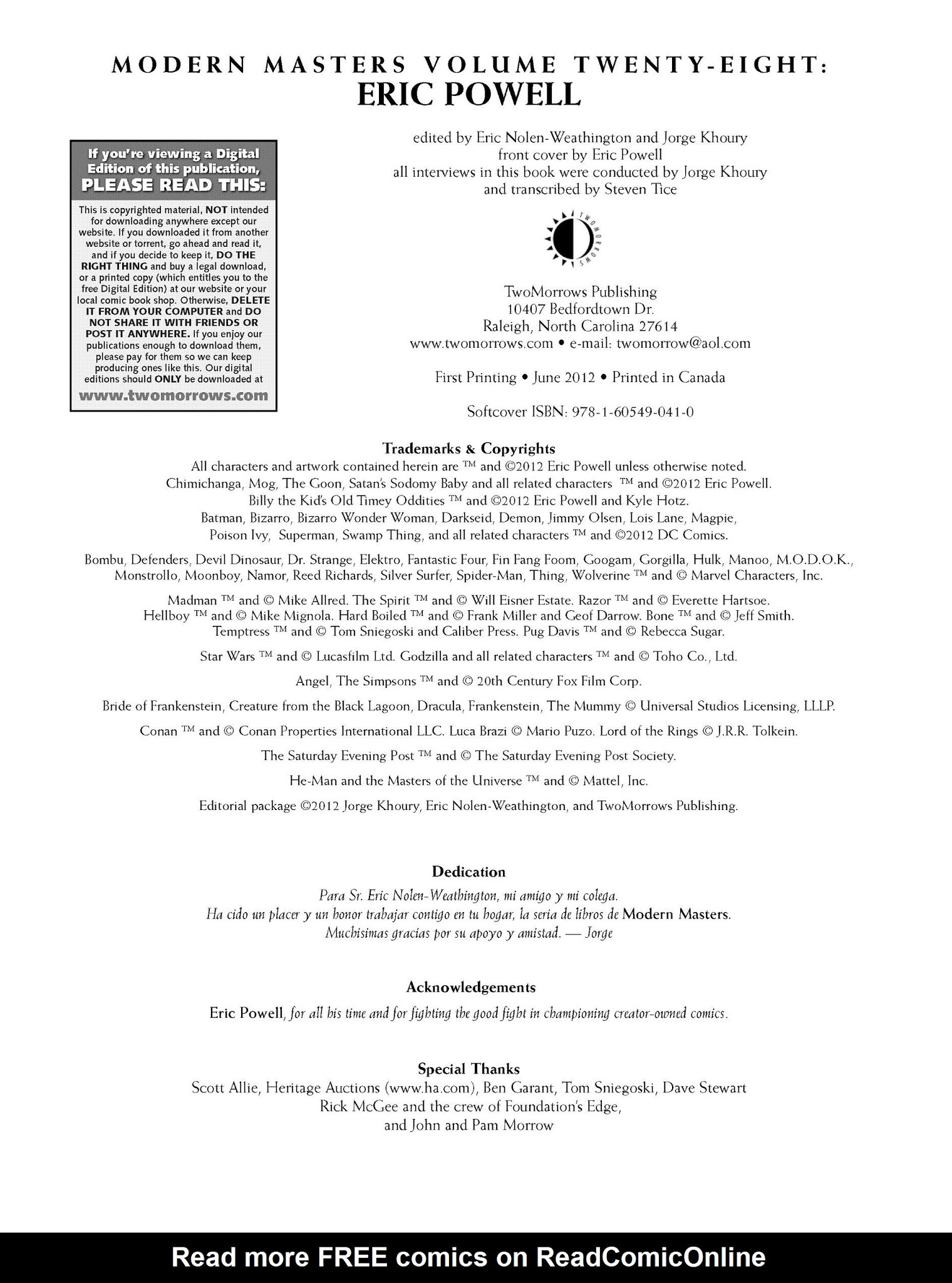 Read online Modern Masters comic -  Issue #28 - 4