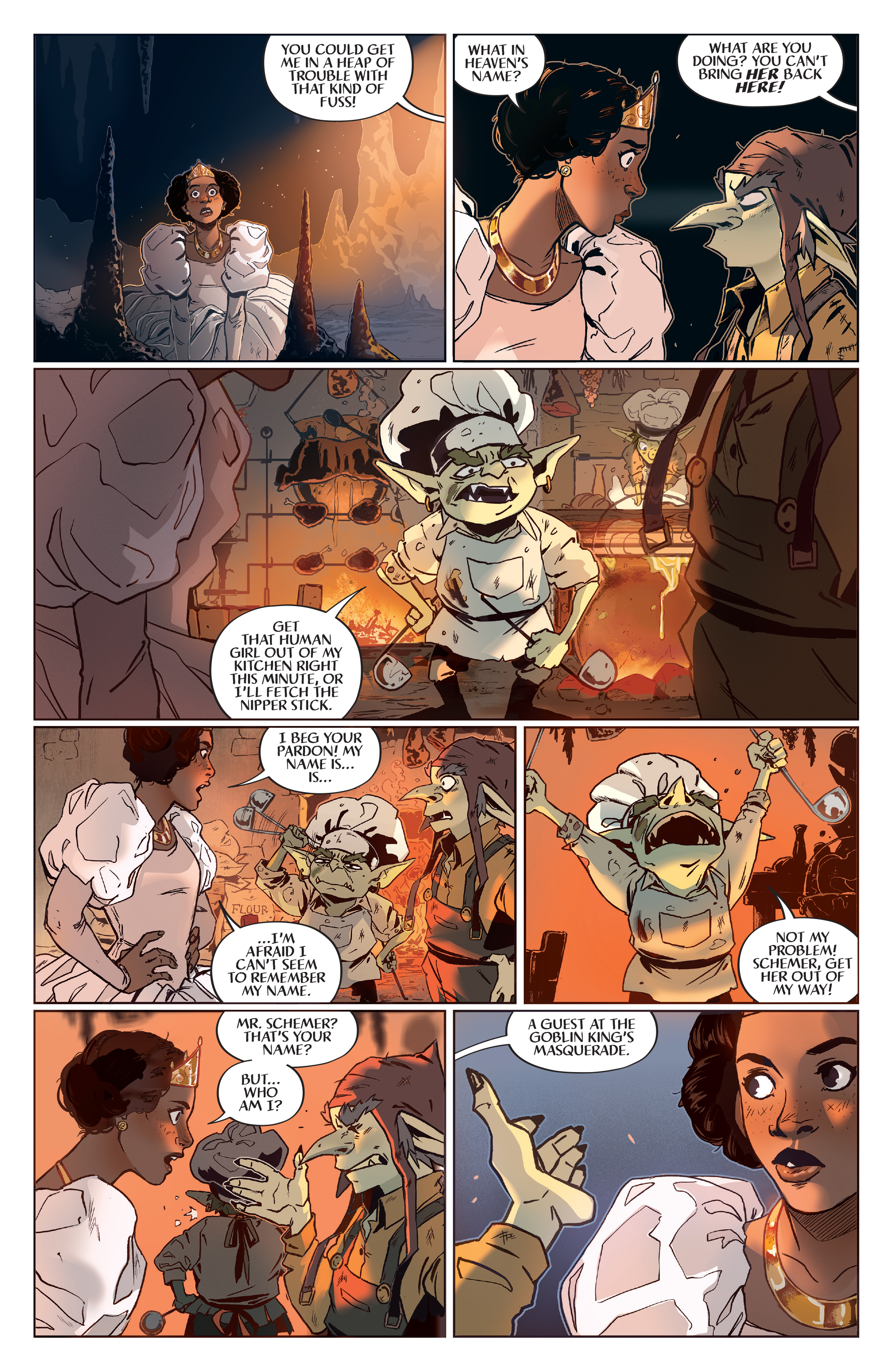Read online Jim Henson's Labyrinth: Masquerade comic -  Issue # Full - 17