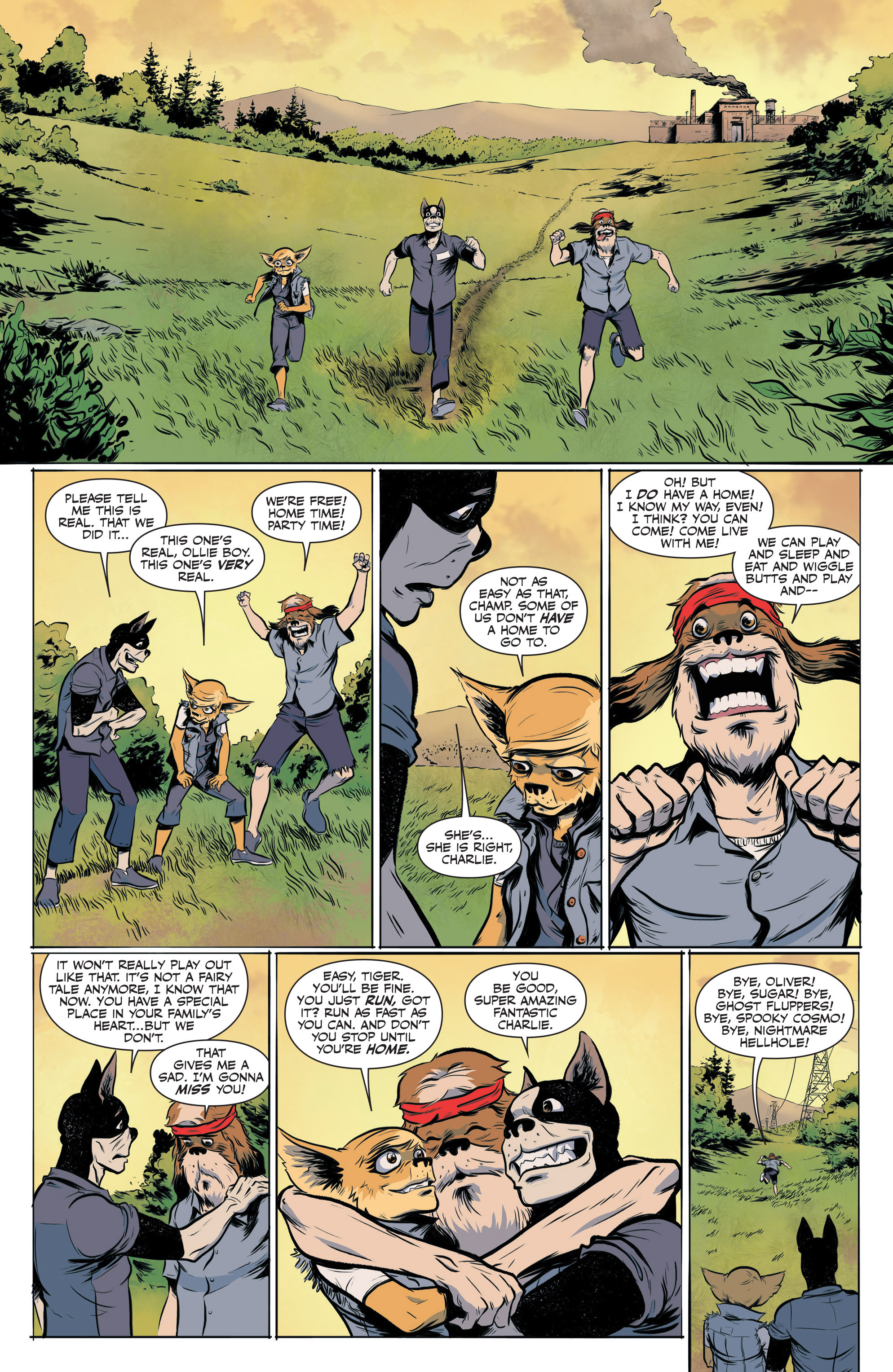 Read online Kennel Block Blues comic -  Issue #4 - 19