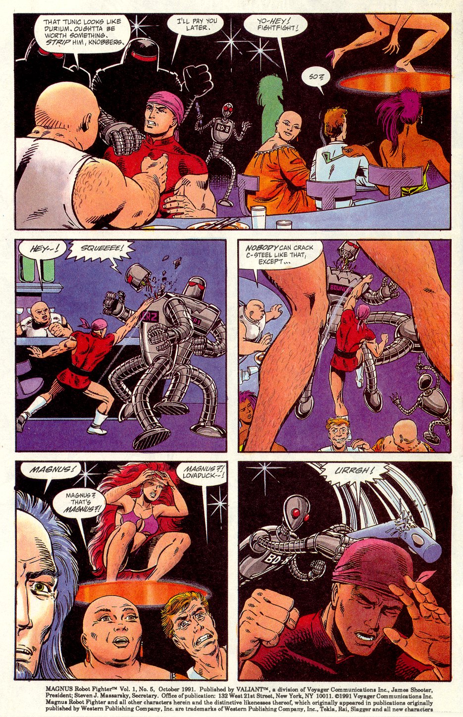 Read online Magnus Robot Fighter (1991) comic -  Issue #5 - 3