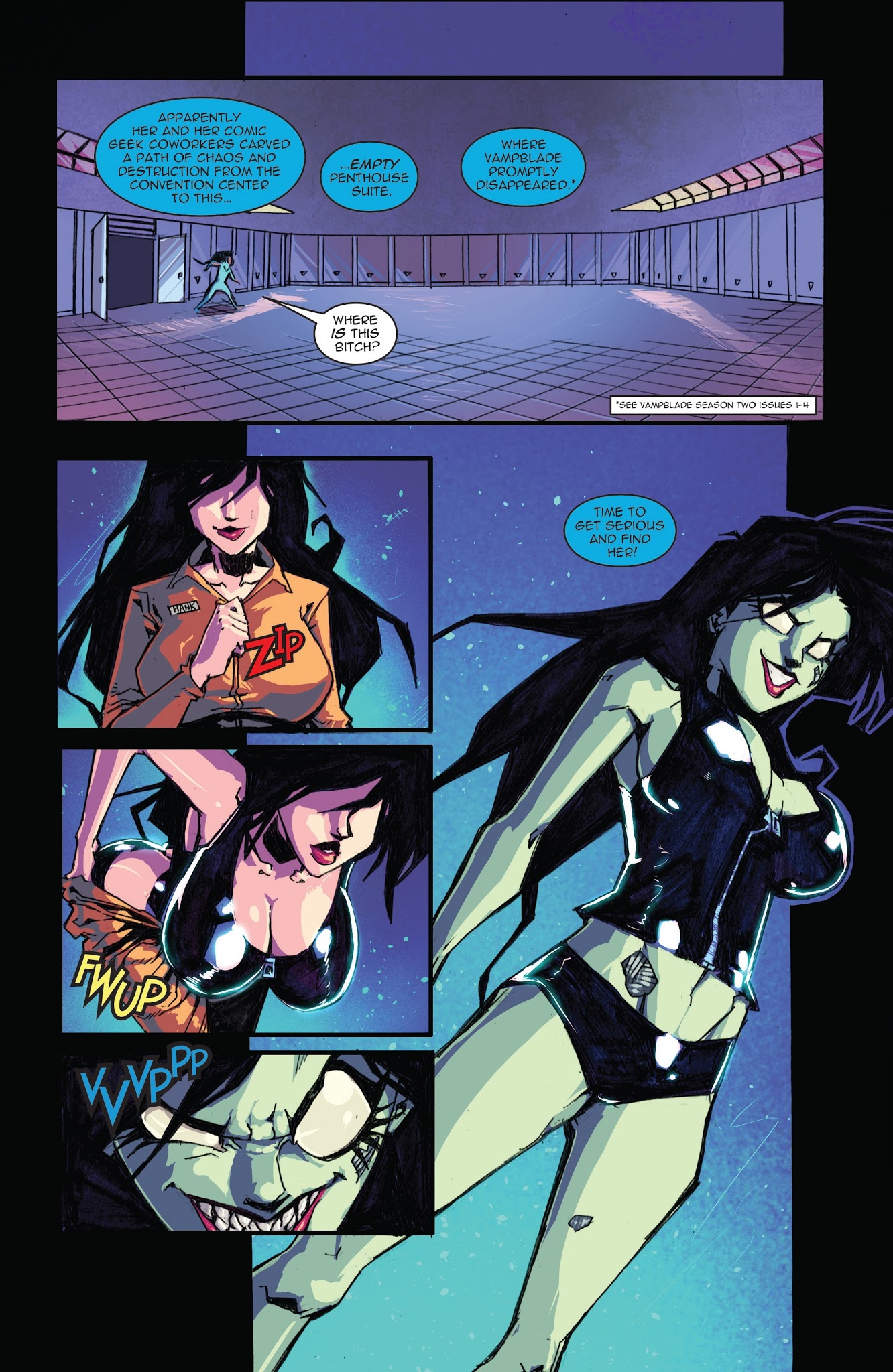 Read online Vampblade Season 2 comic -  Issue #6 - 5