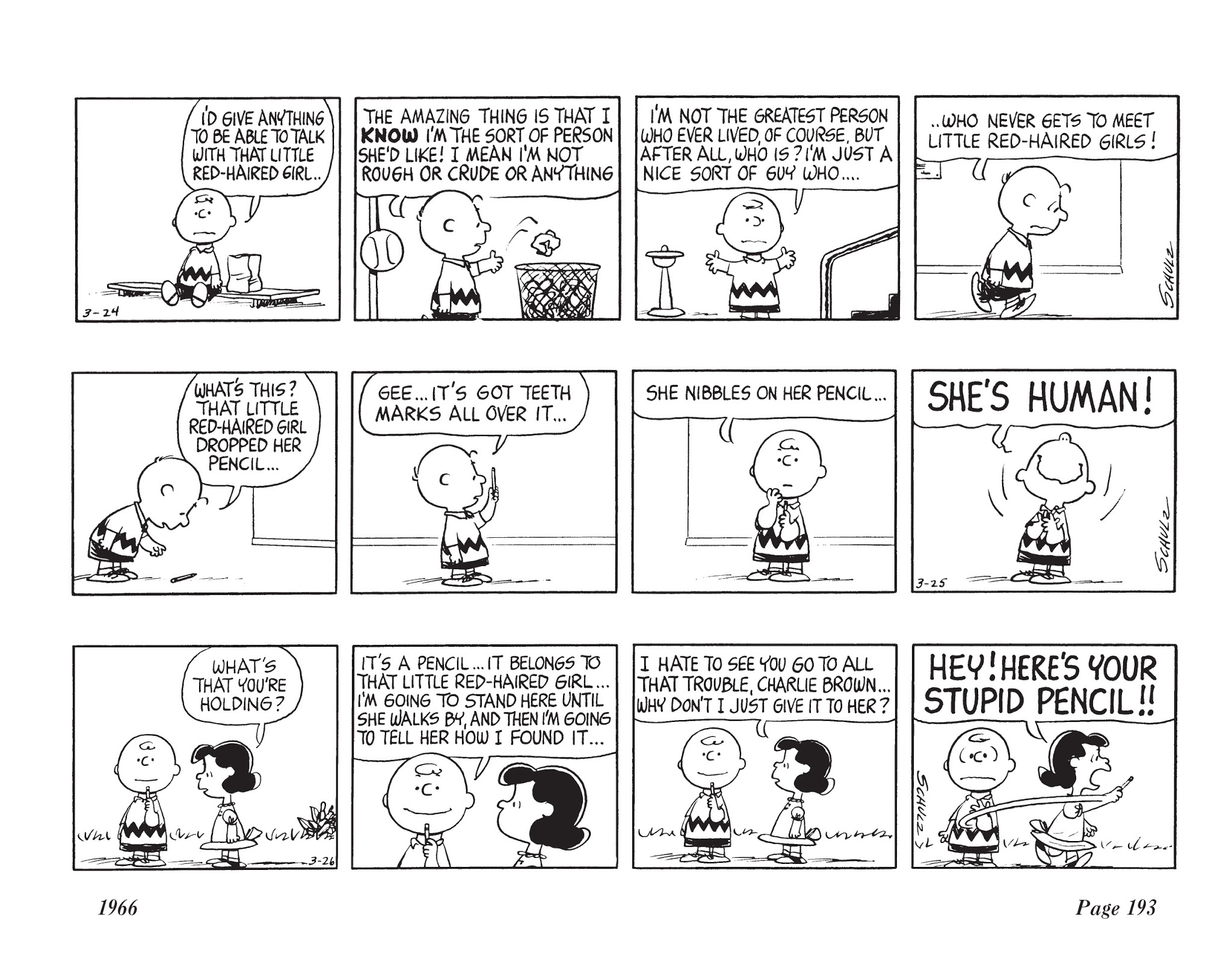 Read online The Complete Peanuts comic -  Issue # TPB 8 - 205