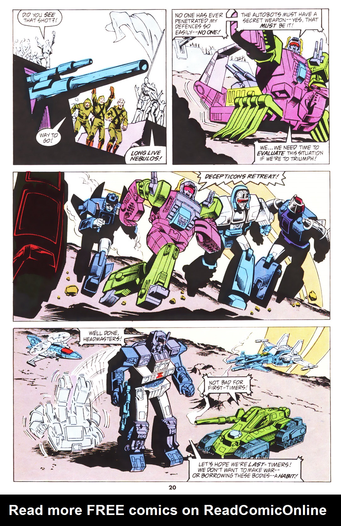 Read online The Transformers (UK) comic -  Issue #137 - 18