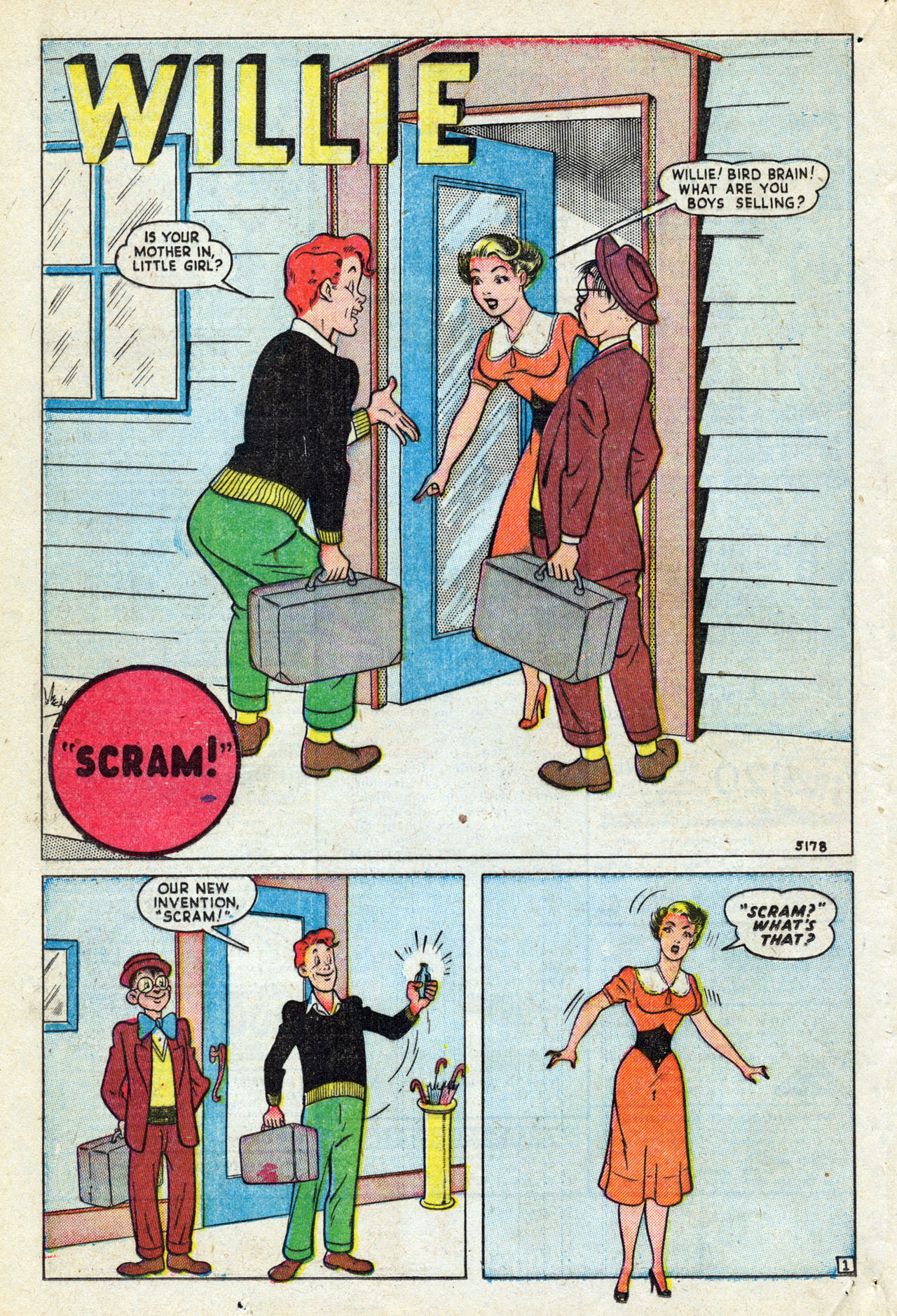 Read online Willie Comics (1946) comic -  Issue #19 - 30