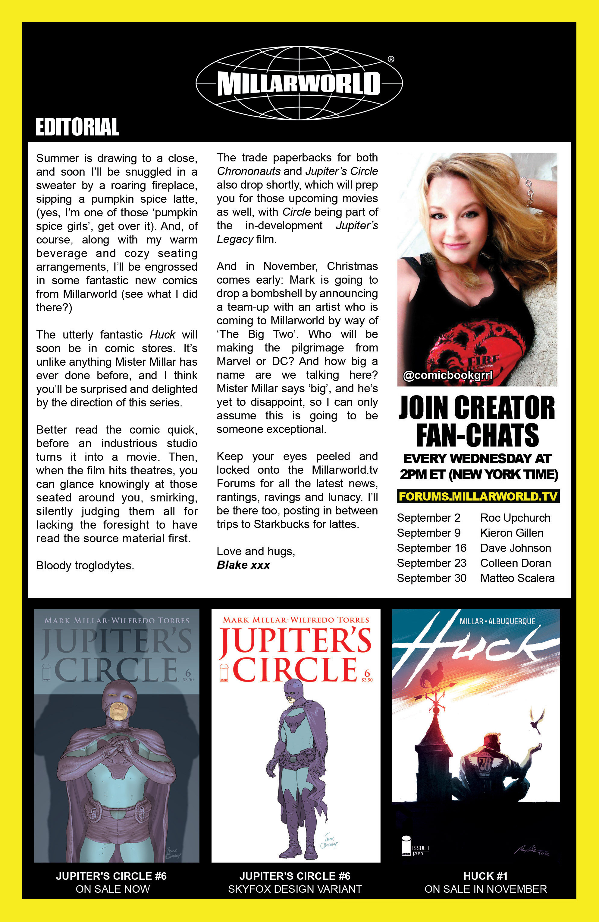 Read online Jupiter's Circle comic -  Issue #6 - 24