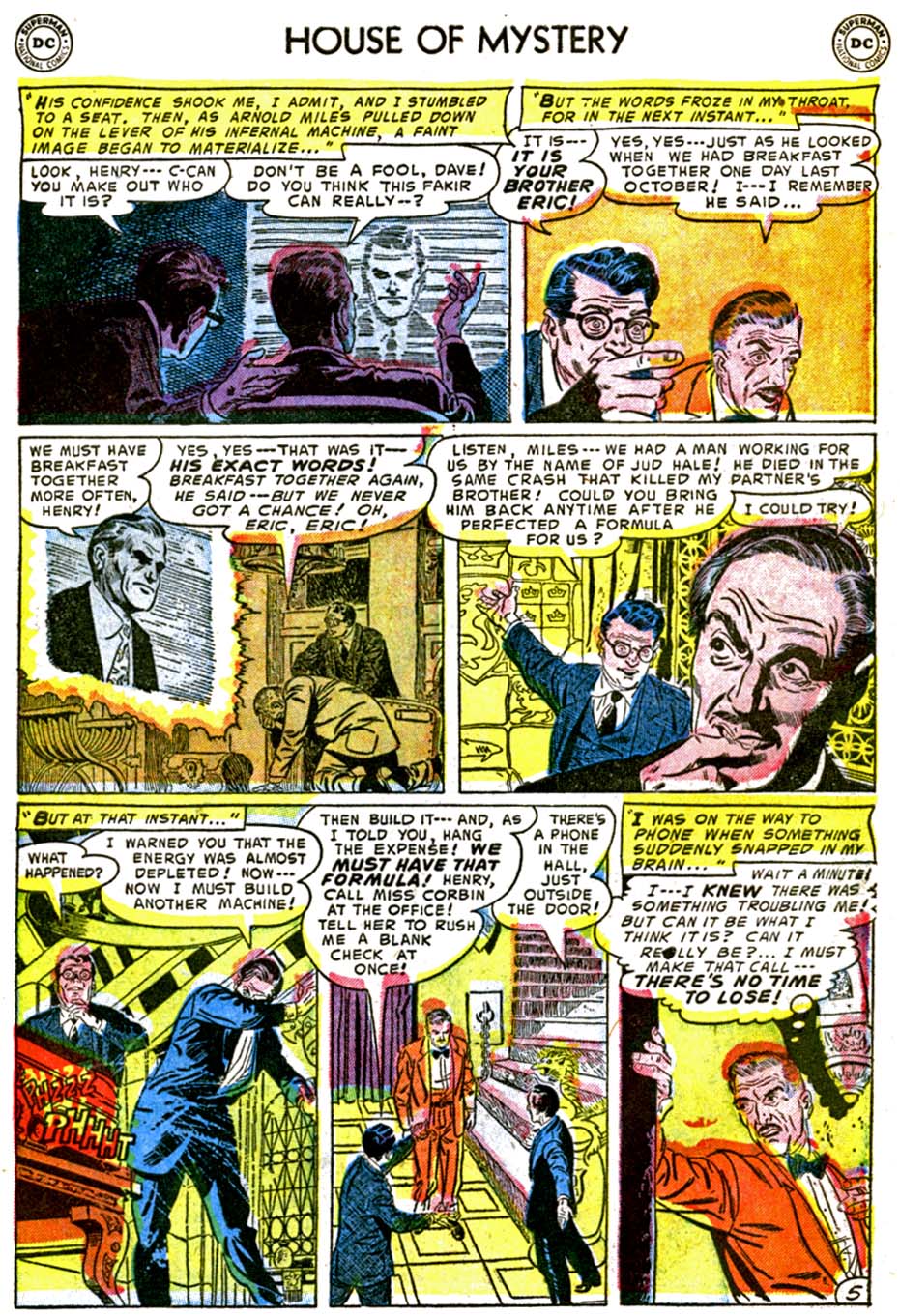 Read online House of Mystery (1951) comic -  Issue #16 - 7