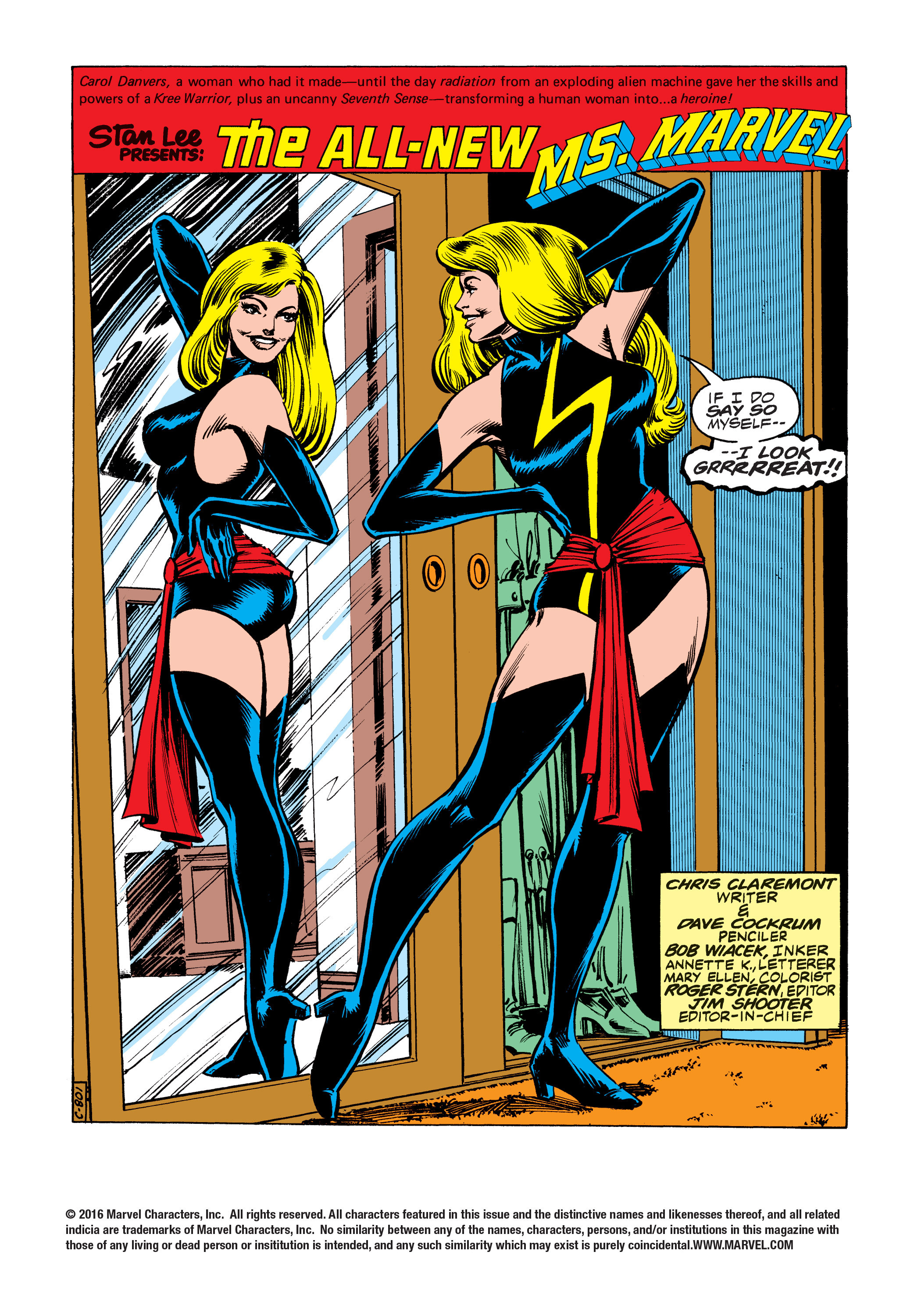 Read online Ms. Marvel (1977) comic -  Issue #20 - 2