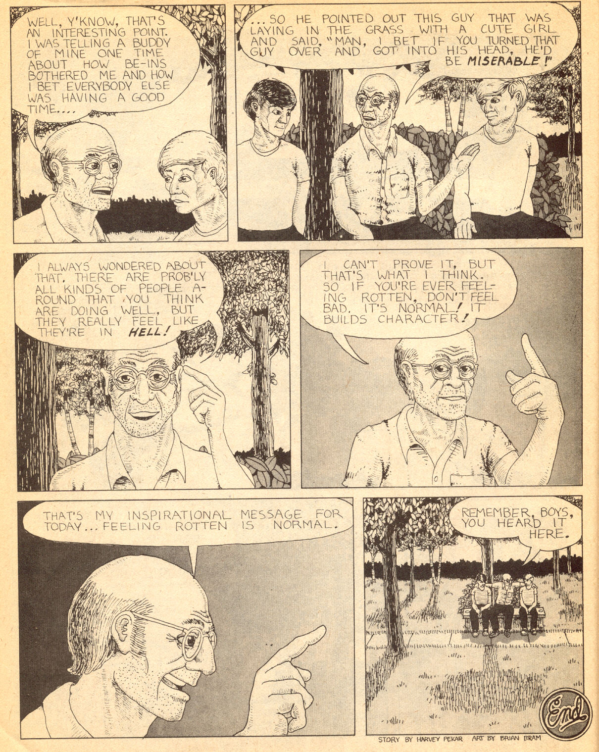Read online American Splendor (1976) comic -  Issue #1 - 39