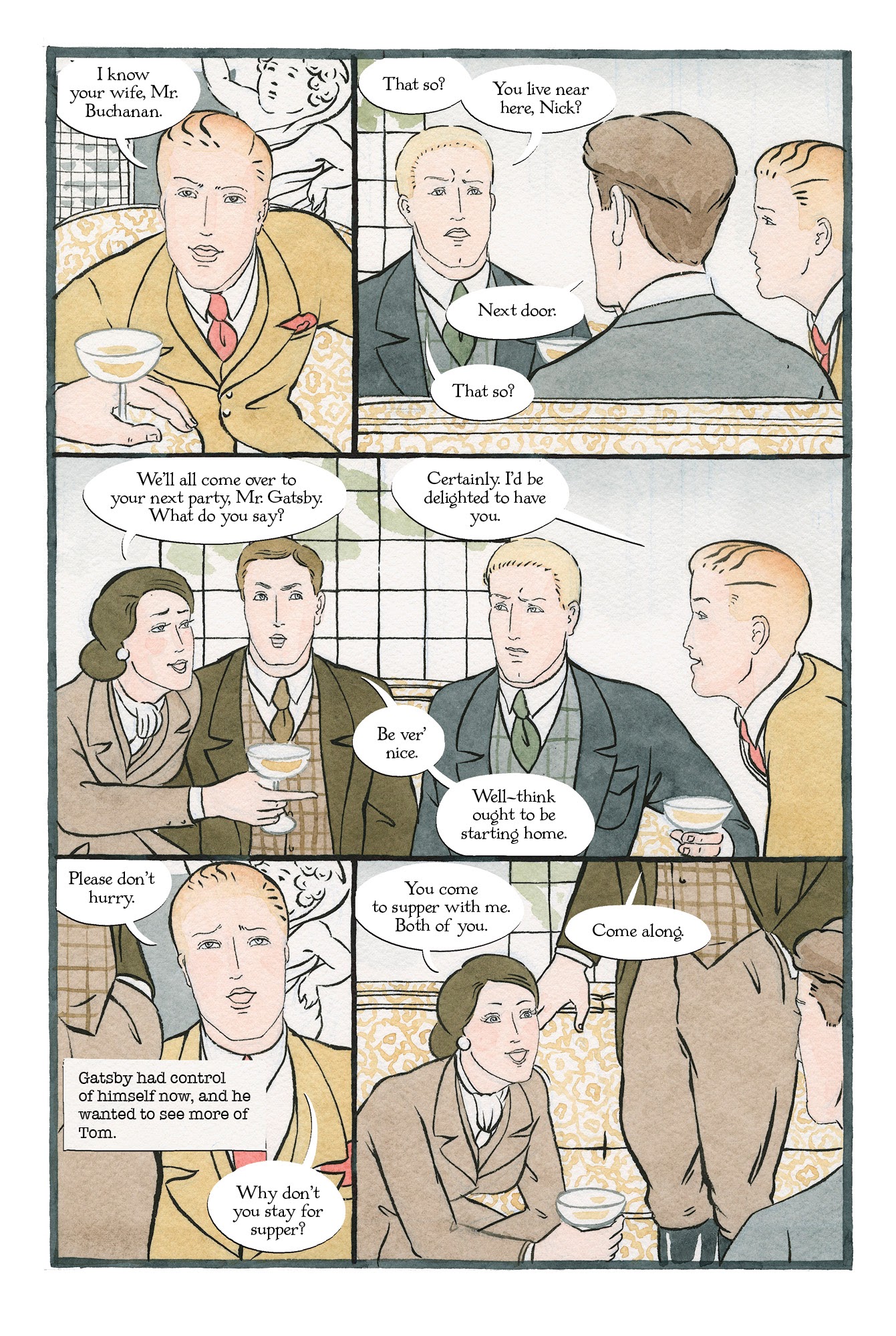 Read online The Great Gatsby: The Graphic Novel comic -  Issue # TPB (Part 2) - 25
