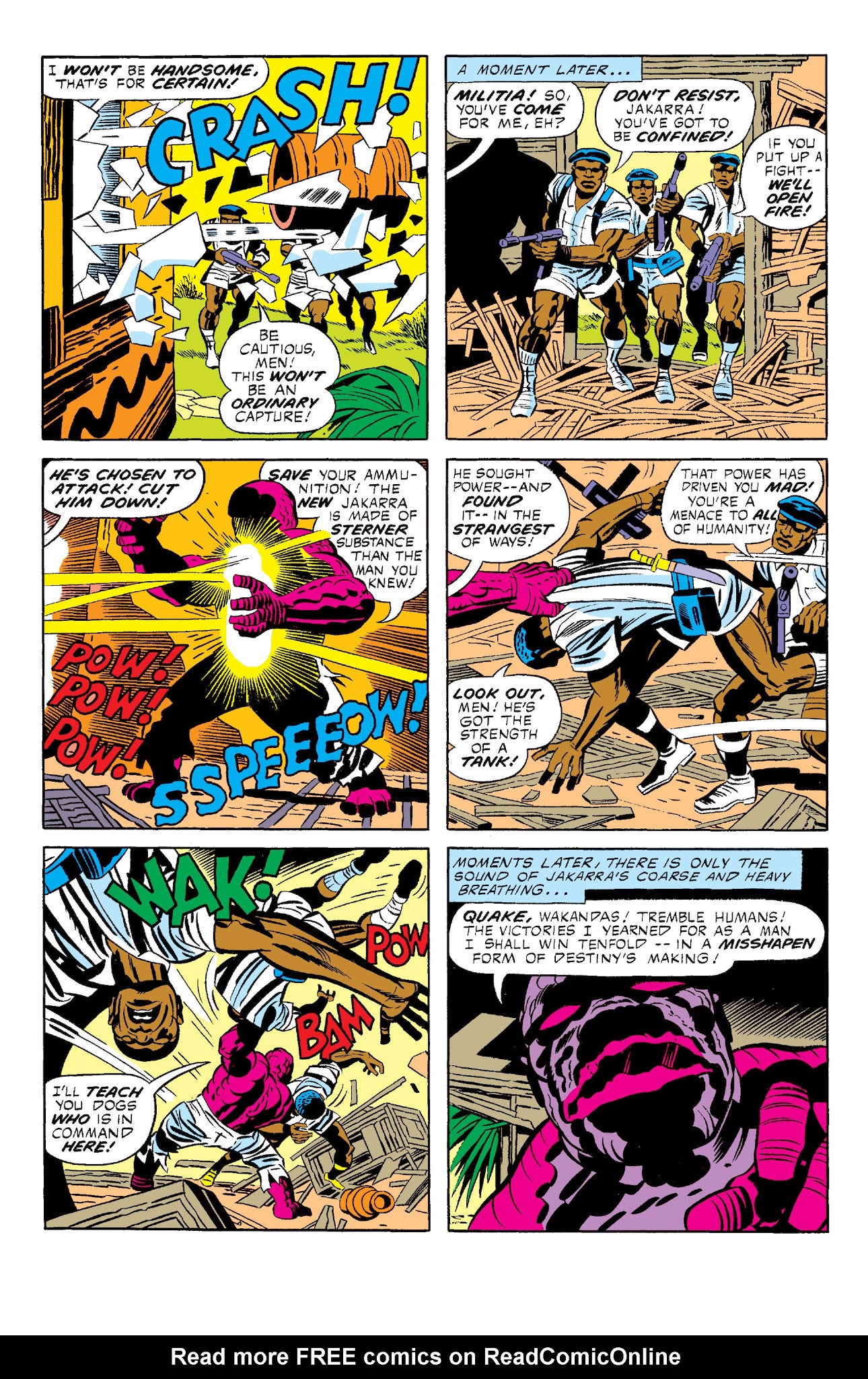 Read online Marvel Masterworks: The Black Panther comic -  Issue # TPB 2 - 138