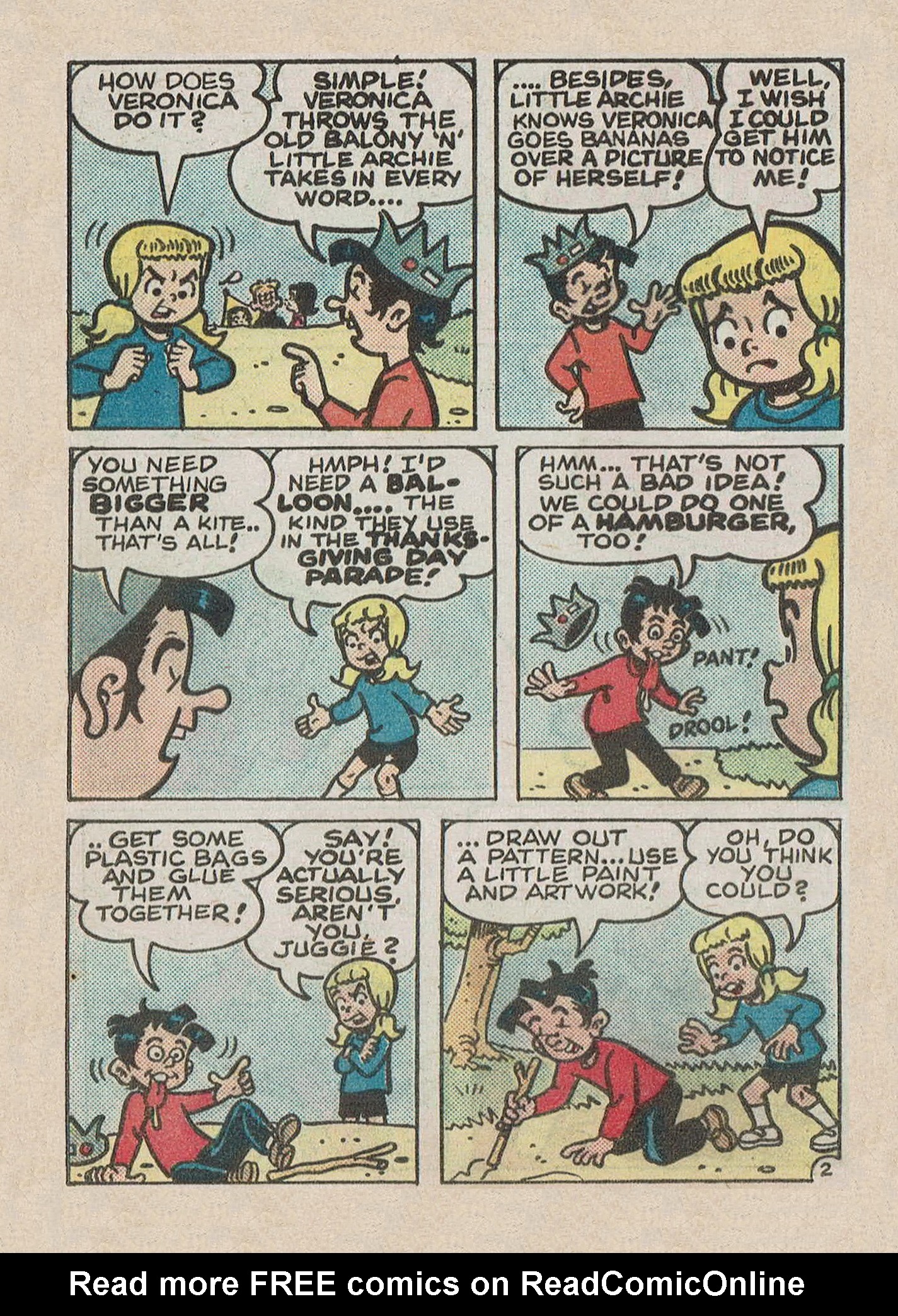 Read online Little Archie Comics Digest Magazine comic -  Issue #25 - 60