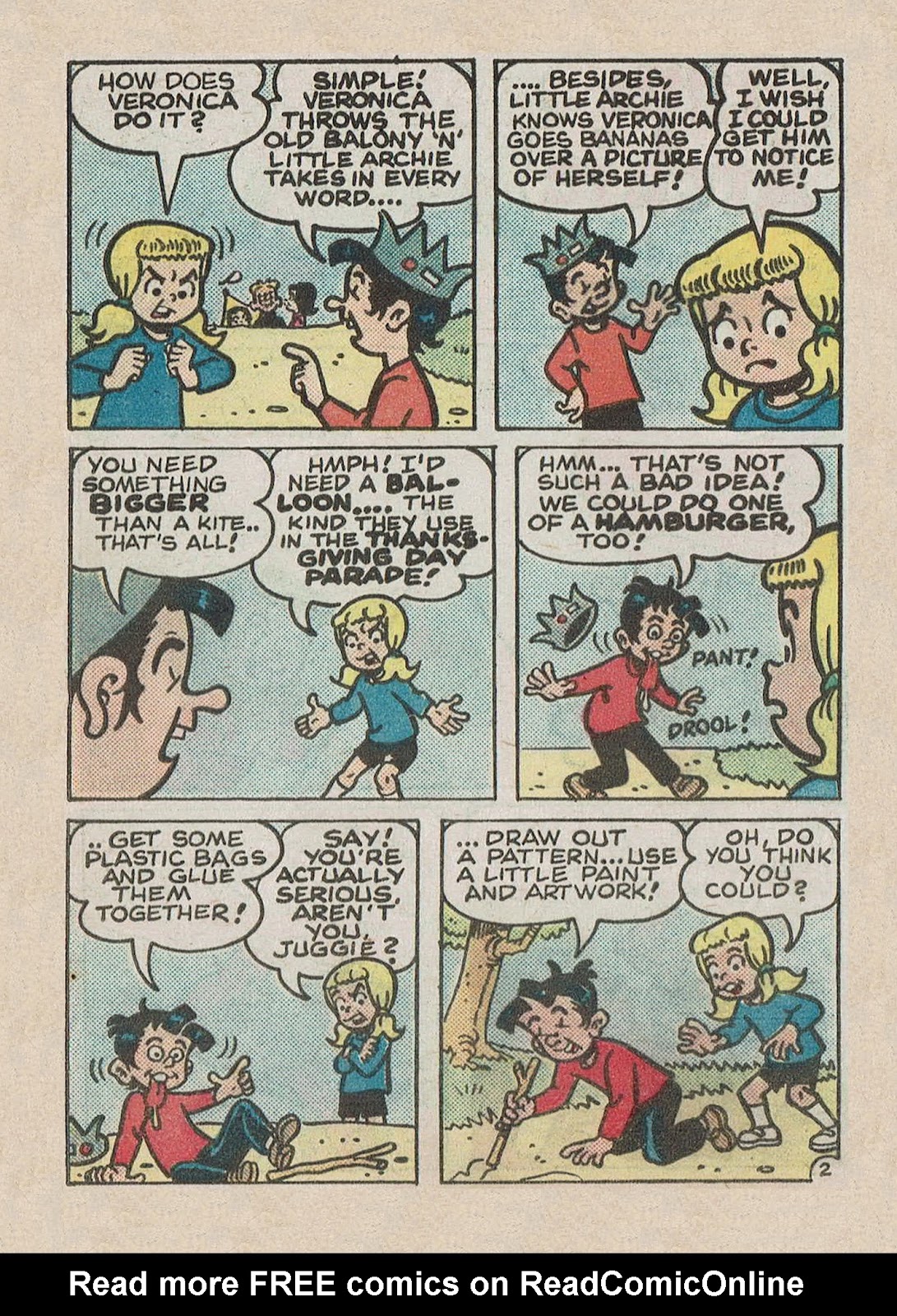Little Archie Comics Digest Magazine issue 25 - Page 60