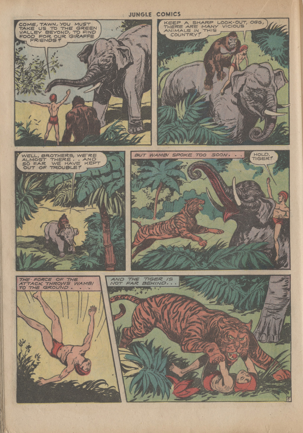 Read online Jungle Comics comic -  Issue #49 - 30