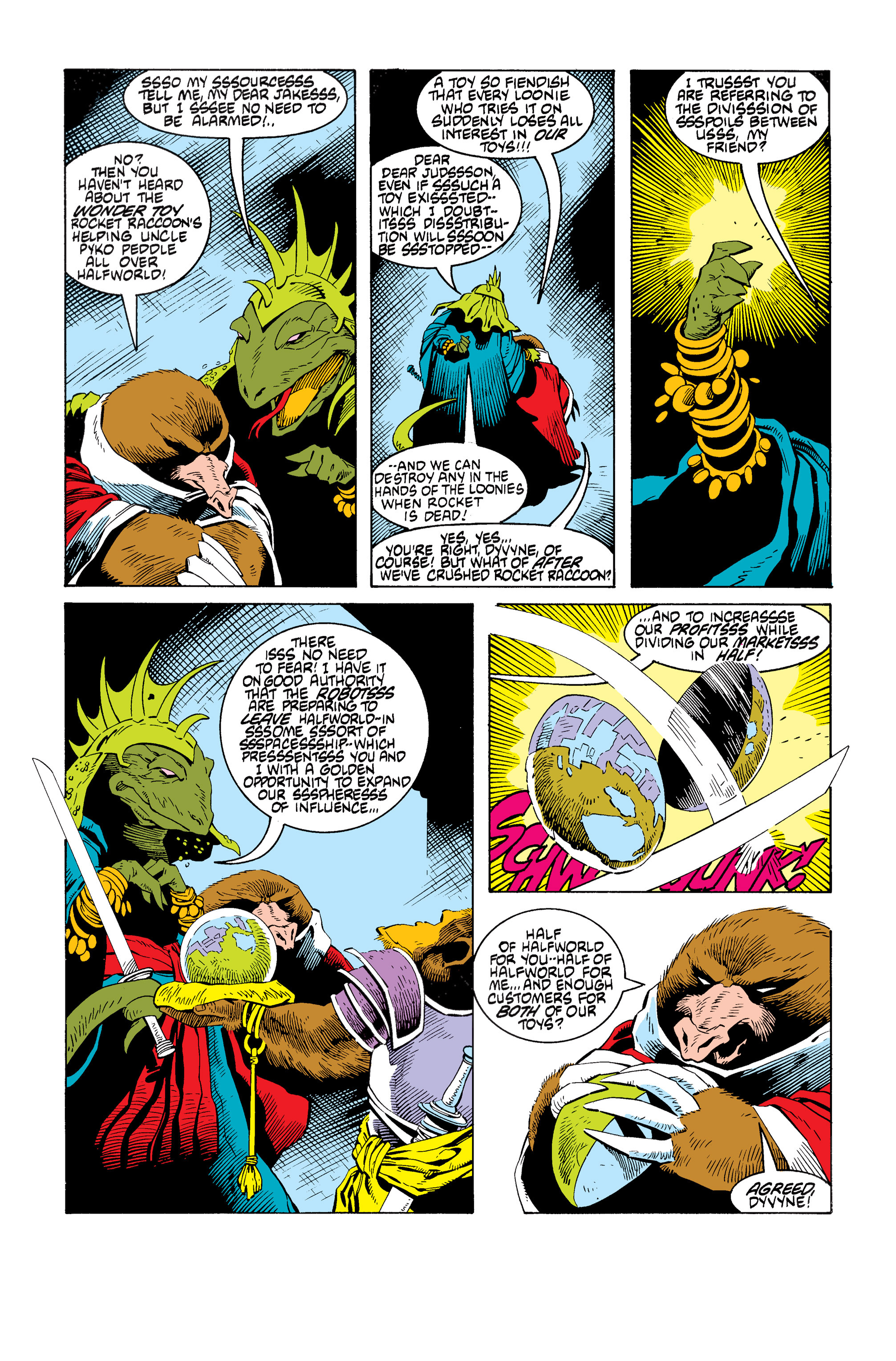 Read online Rocket Raccoon (1985) comic -  Issue #4 - 10