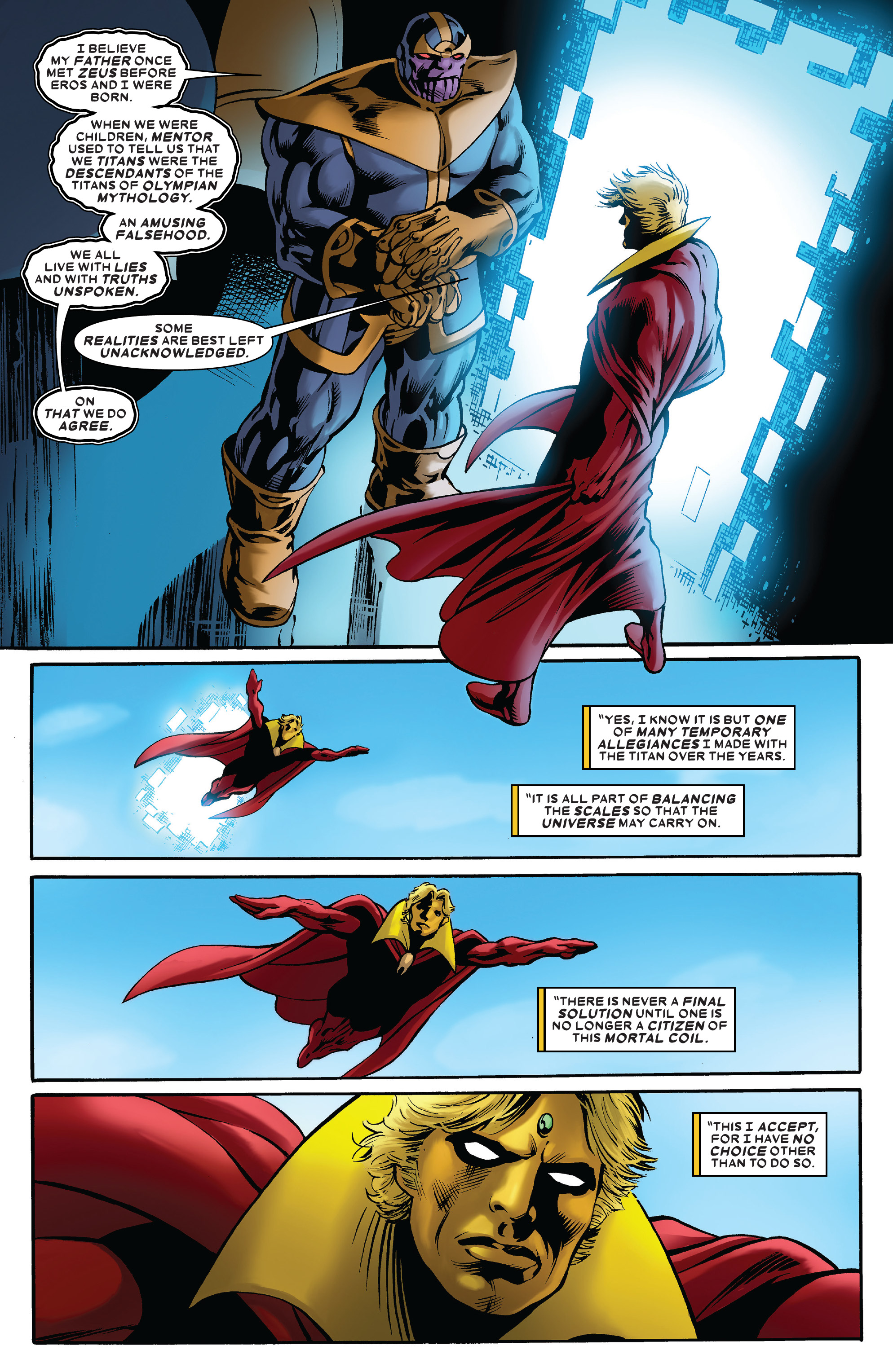 Read online Thanos: The Infinity Ending comic -  Issue # TPB - 99