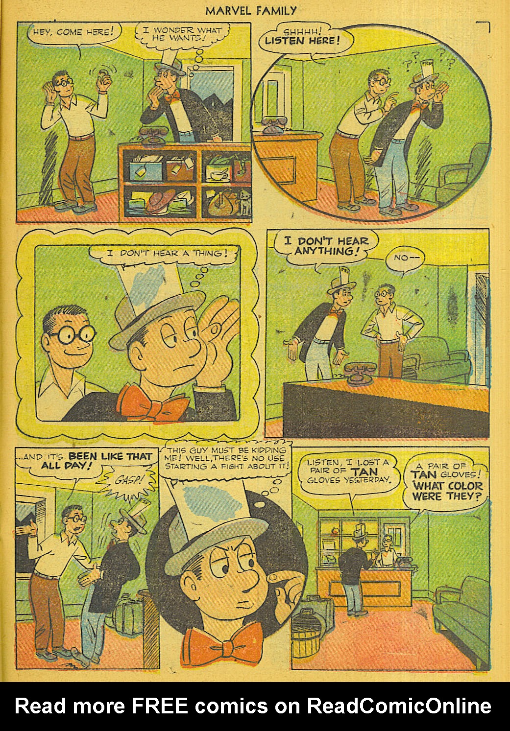 Read online The Marvel Family comic -  Issue #85 - 21