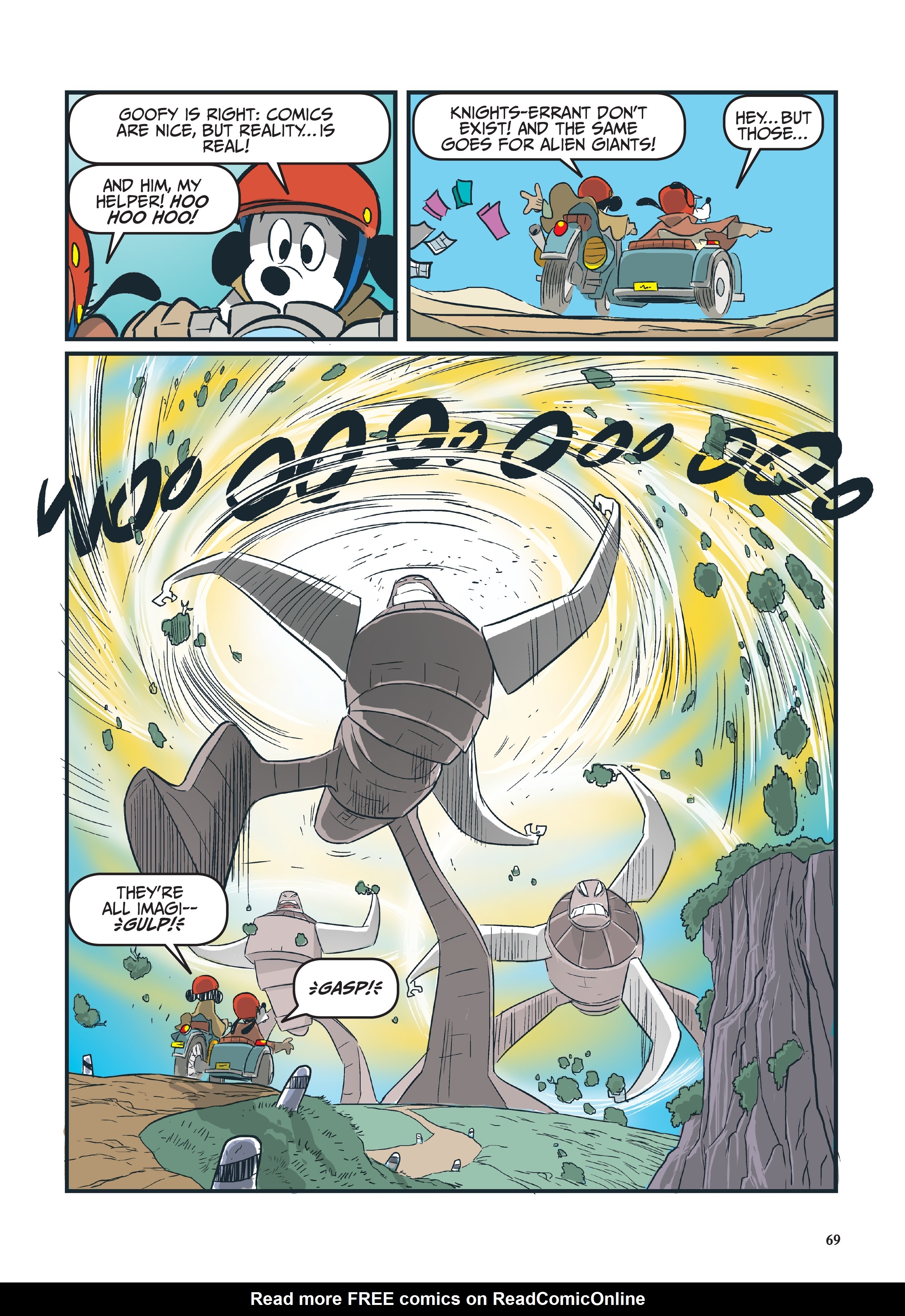 Read online Disney Don Quixote, Starring Goofy and Mickey Mouse comic -  Issue # TPB - 70