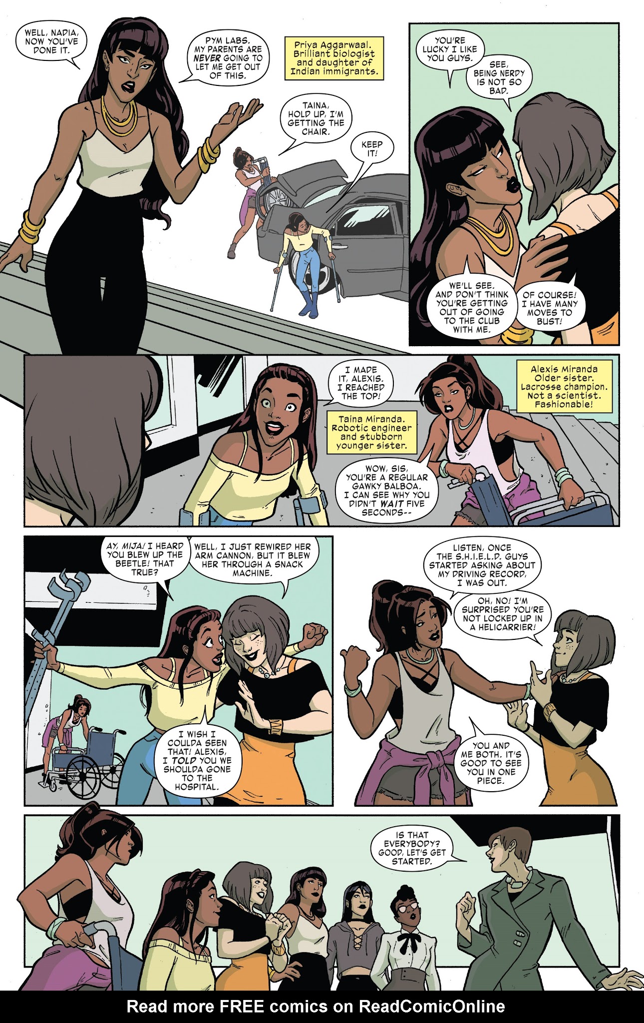 Read online The Unstoppable Wasp comic -  Issue #8 - 11