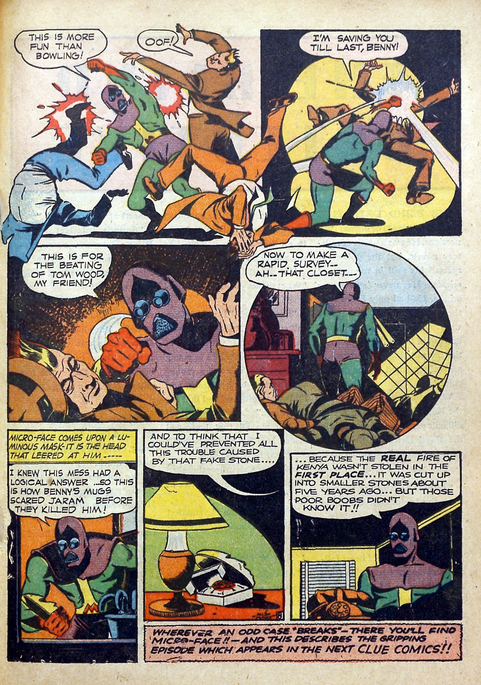 Read online Clue Comics comic -  Issue #4 - 41