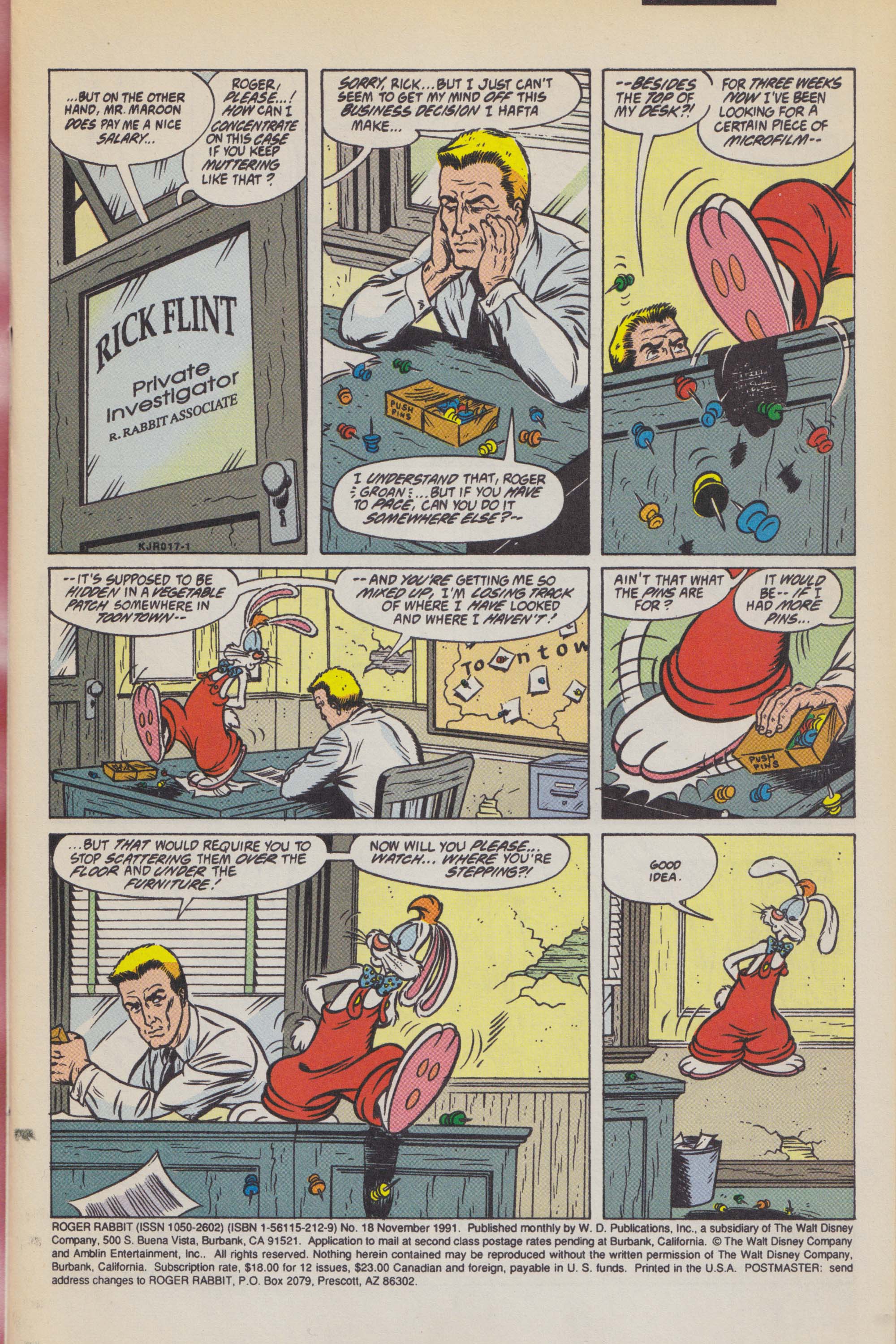 Read online Roger Rabbit comic -  Issue #18 - 3