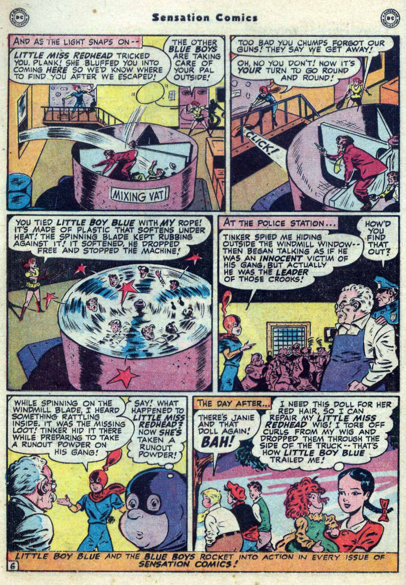 Read online Sensation (Mystery) Comics comic -  Issue #82 - 22
